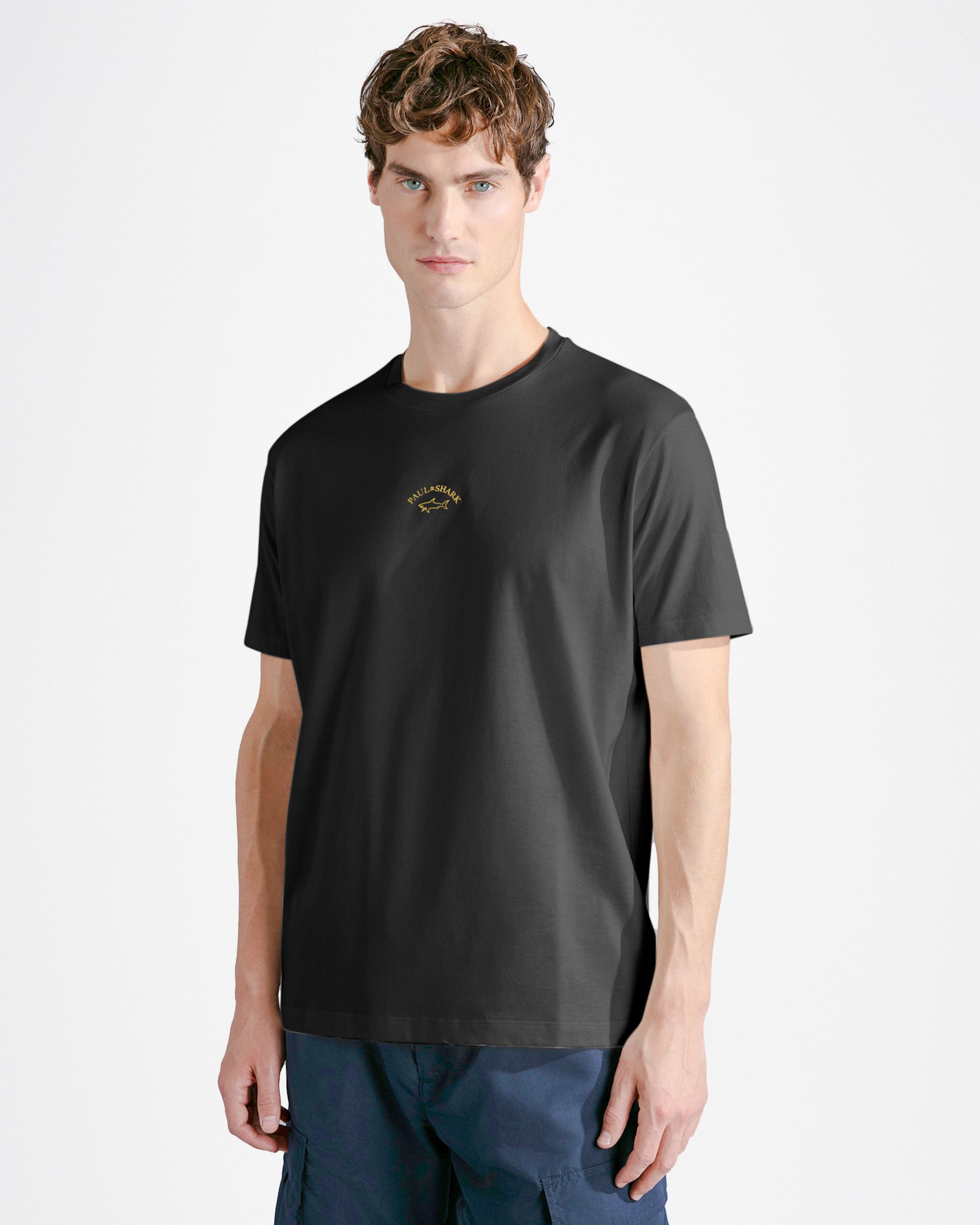 Paul & Shark T-shirt KM Zwart 092030-001-L