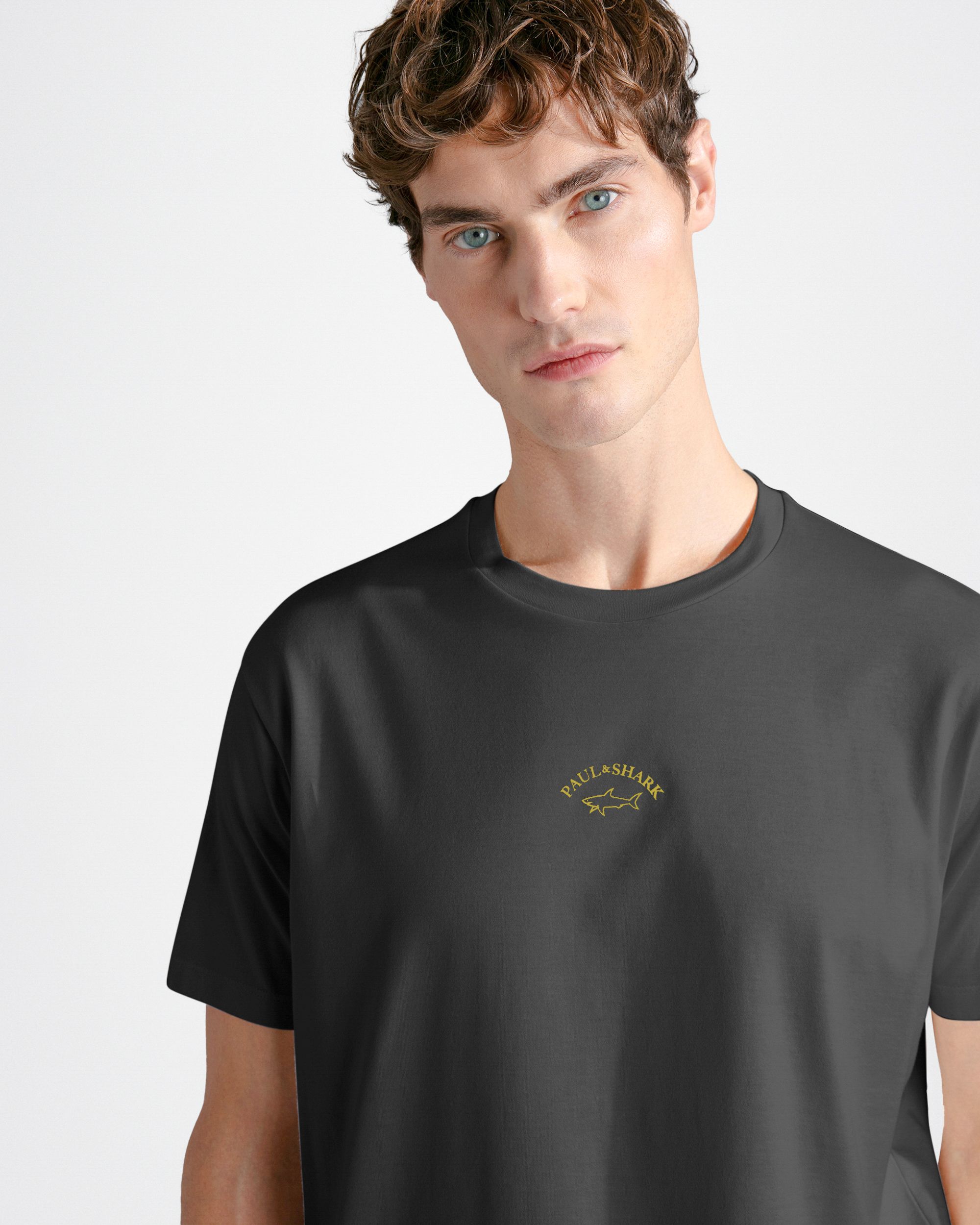 Paul & Shark T-shirt KM Zwart 092030-001-L