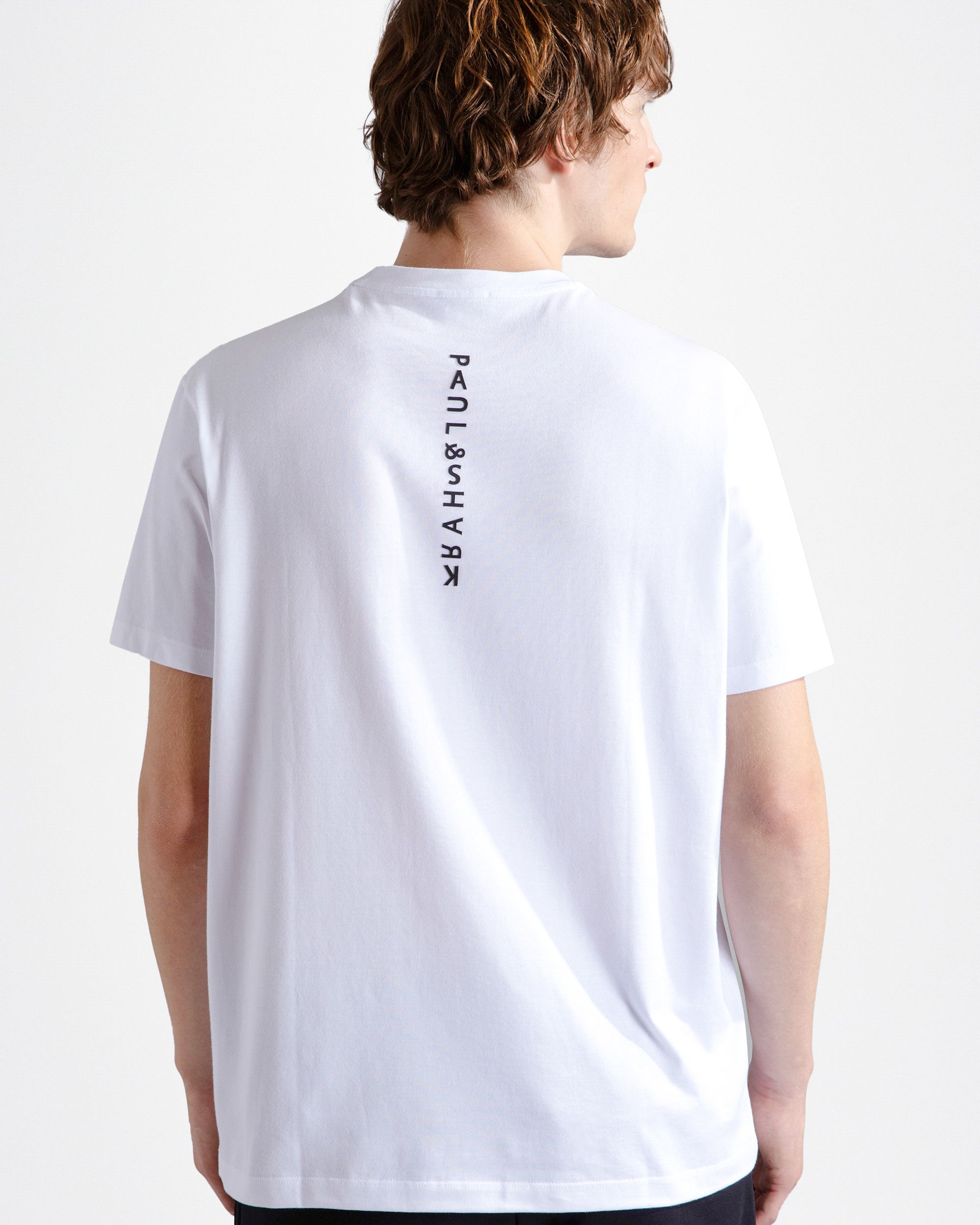 Paul & Shark T-shirt KM Ecru 092033-001-XL