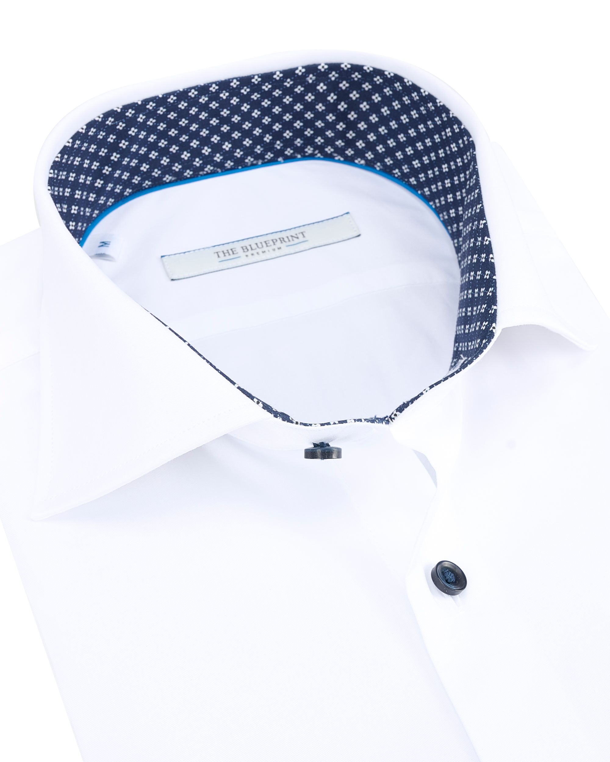 The BLUEPRINT Premium - Trendy Overhemd LM WHITE 092058-001-L