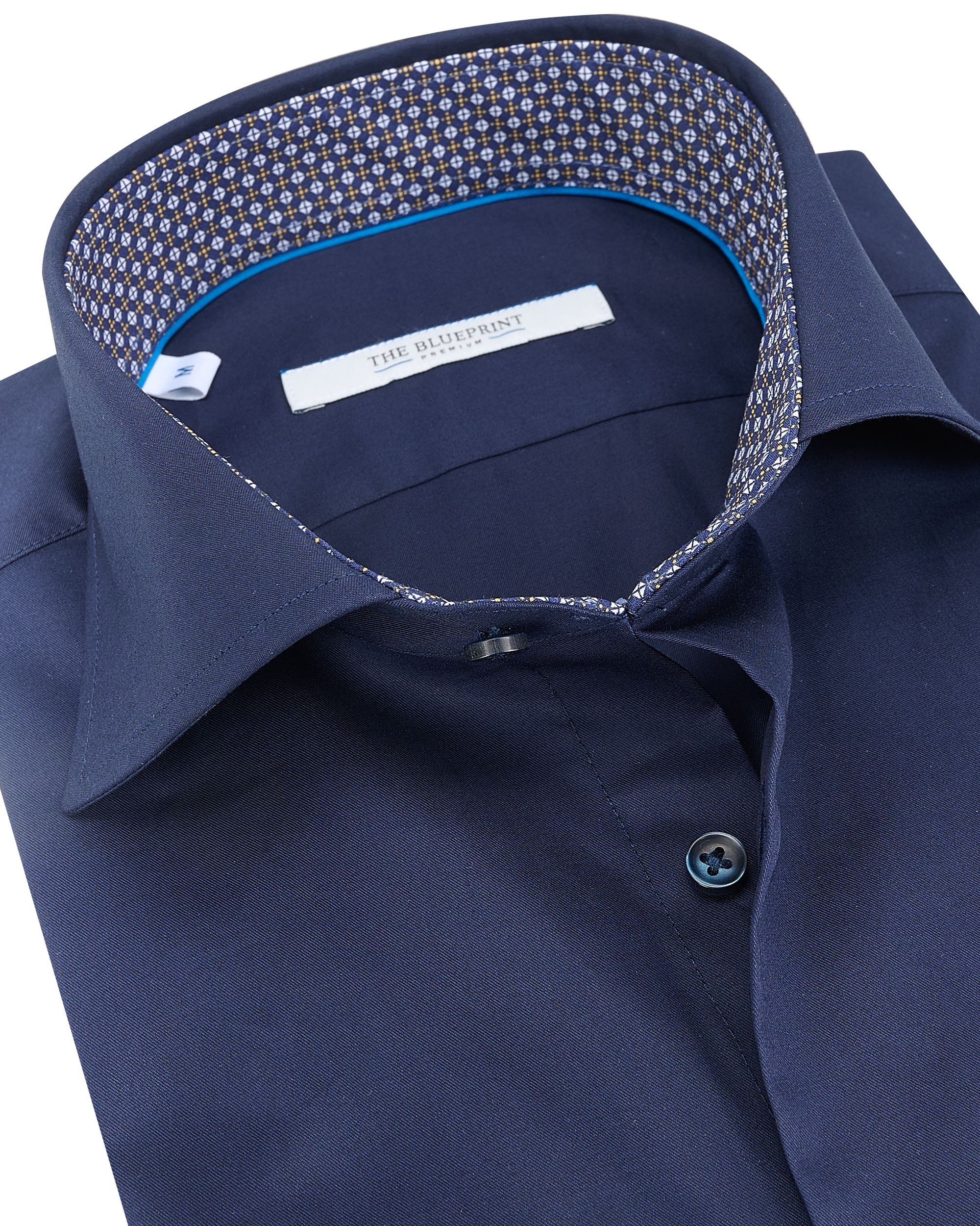 The BLUEPRINT Premium - Trendy Overhemd LM NAVY 092074-001-L