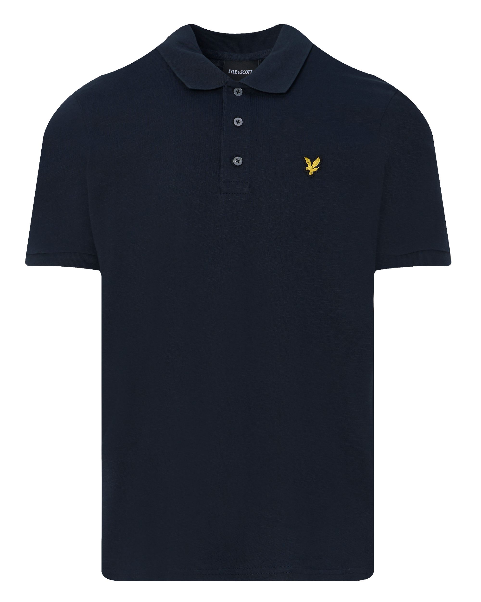 Lyle & Scott Polo KM Donker blauw 092250-002-L