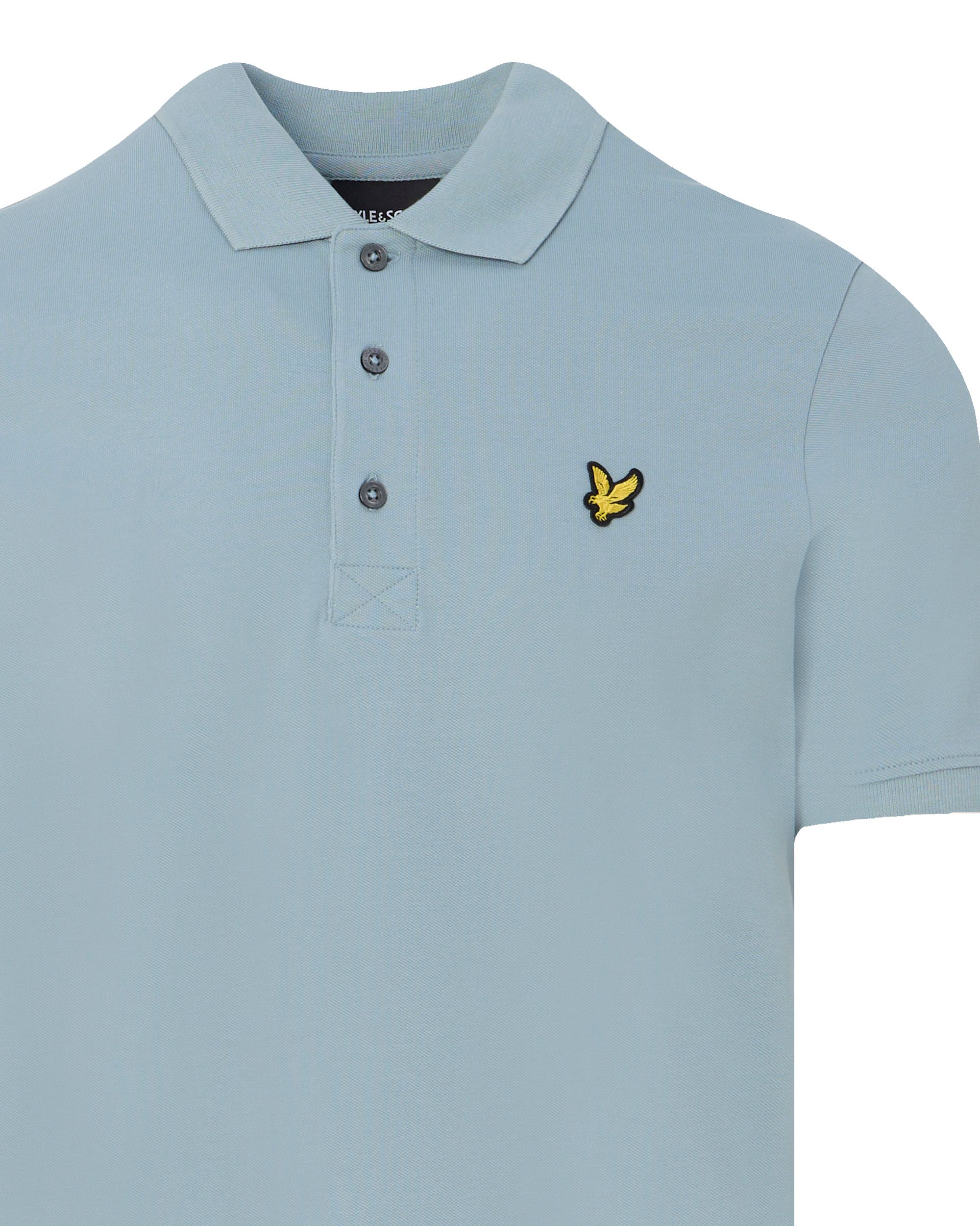 Lyle & Scott Polo KM Blauw 092254-001-L