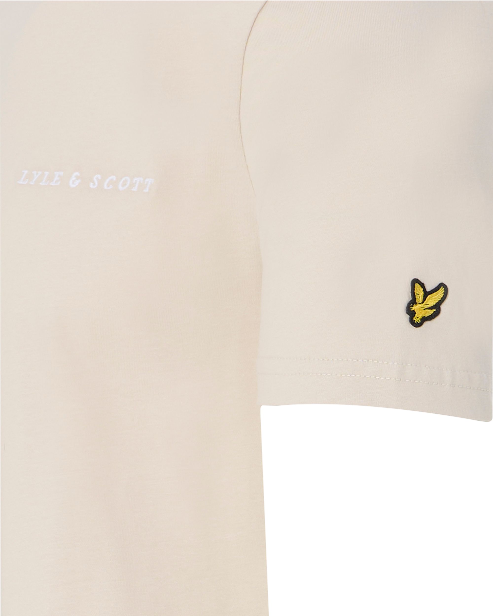 Lyle & Scott T-shirt KM Ecru 092270-001-L