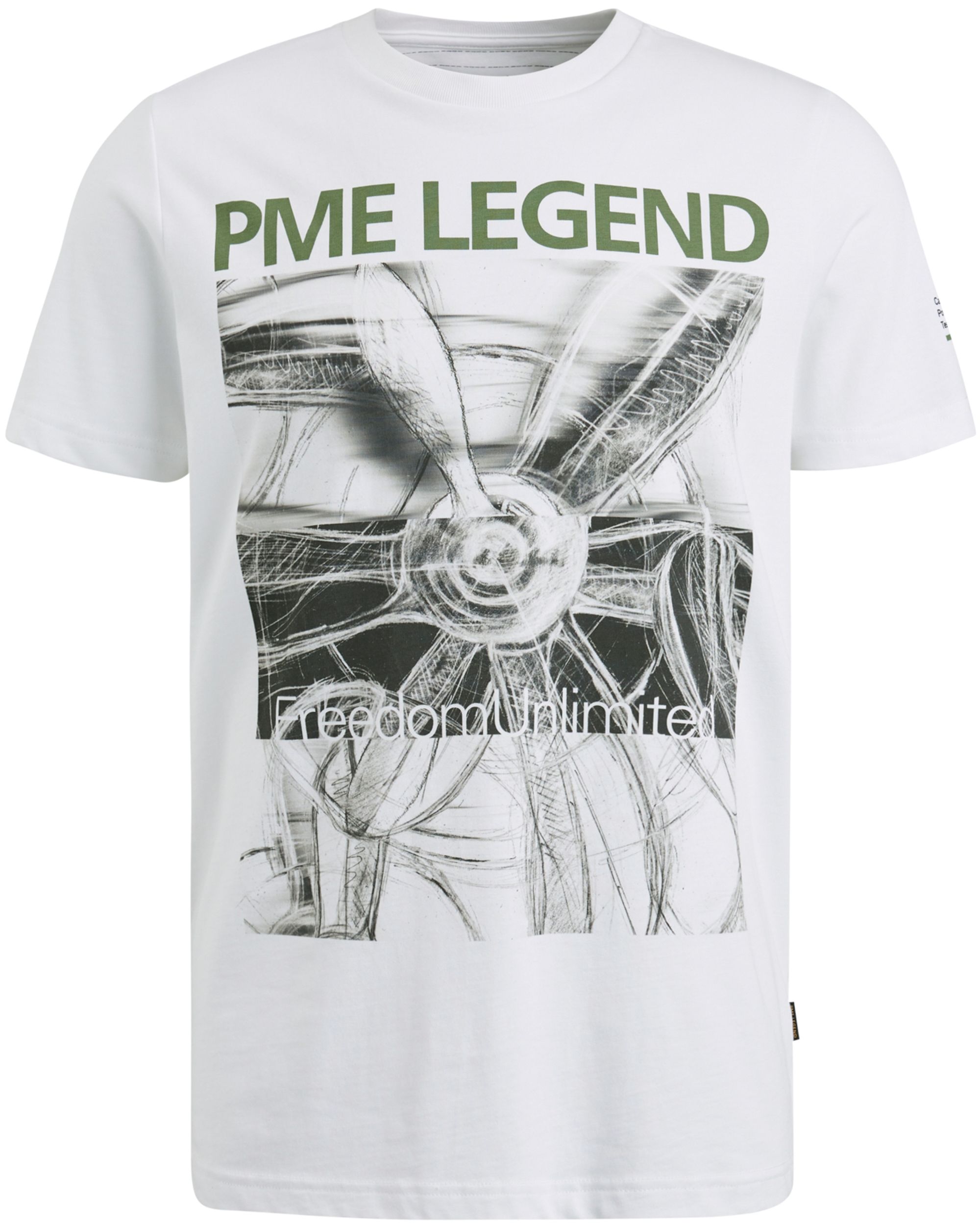 PME Legend T-shirt KM Wit 092295-001-L
