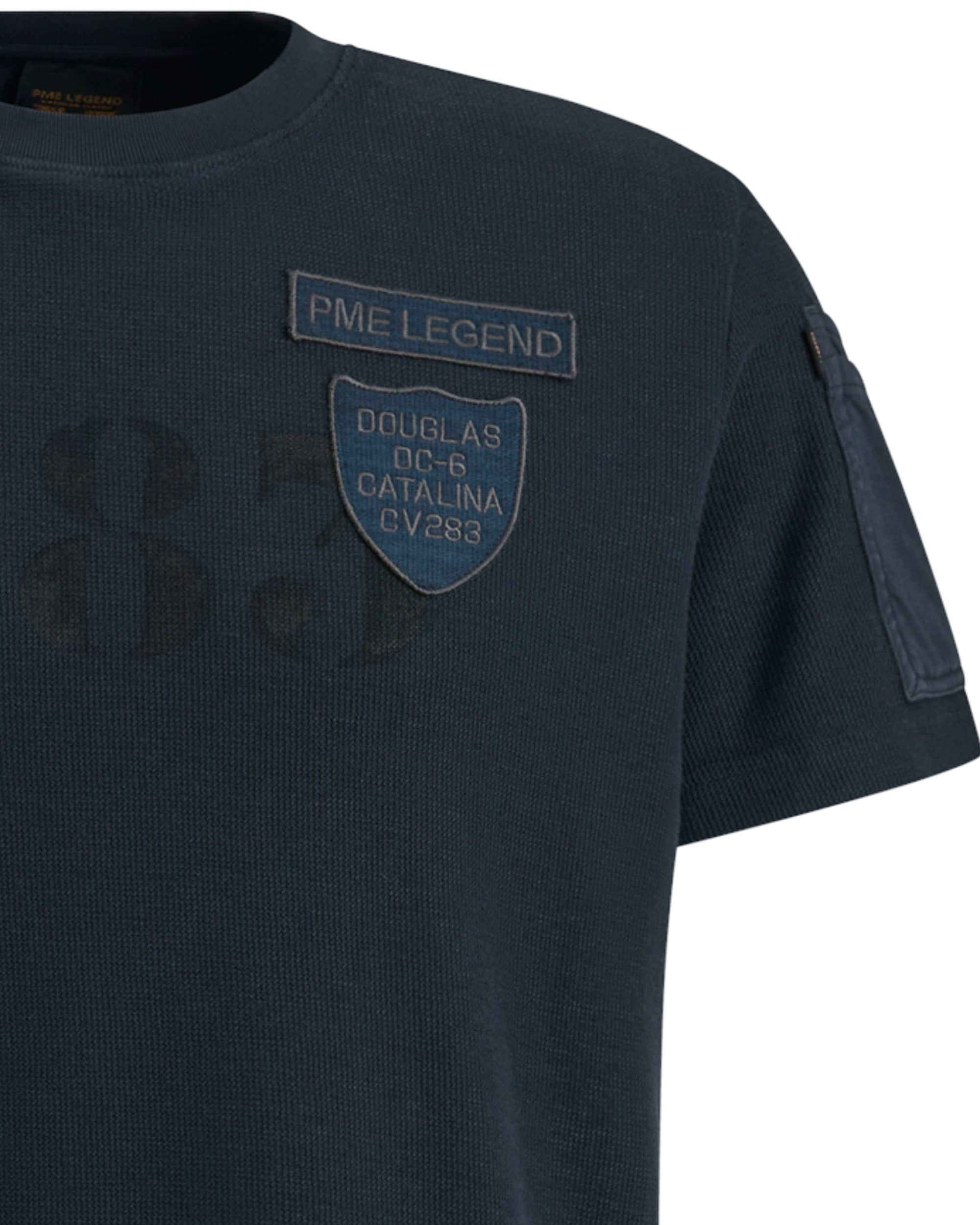 PME Legend T-shirt KM Blauw 092296-001-L