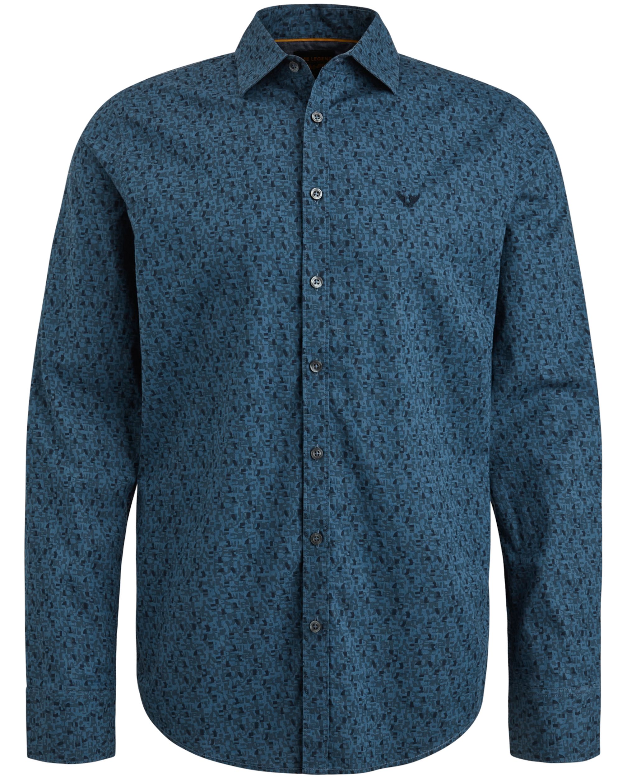 PME Legend Casual Overhemd LM Blauw 092330-001-L