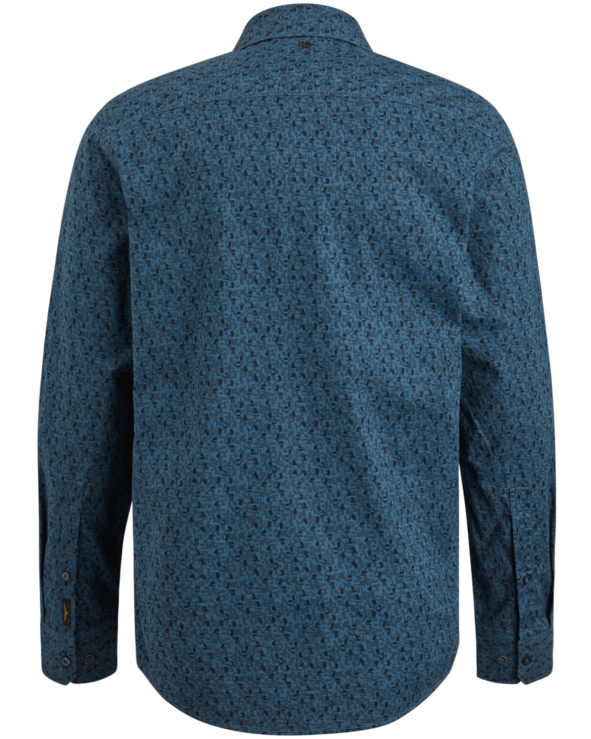 PME Legend Casual Overhemd LM Blauw 092330-001-L