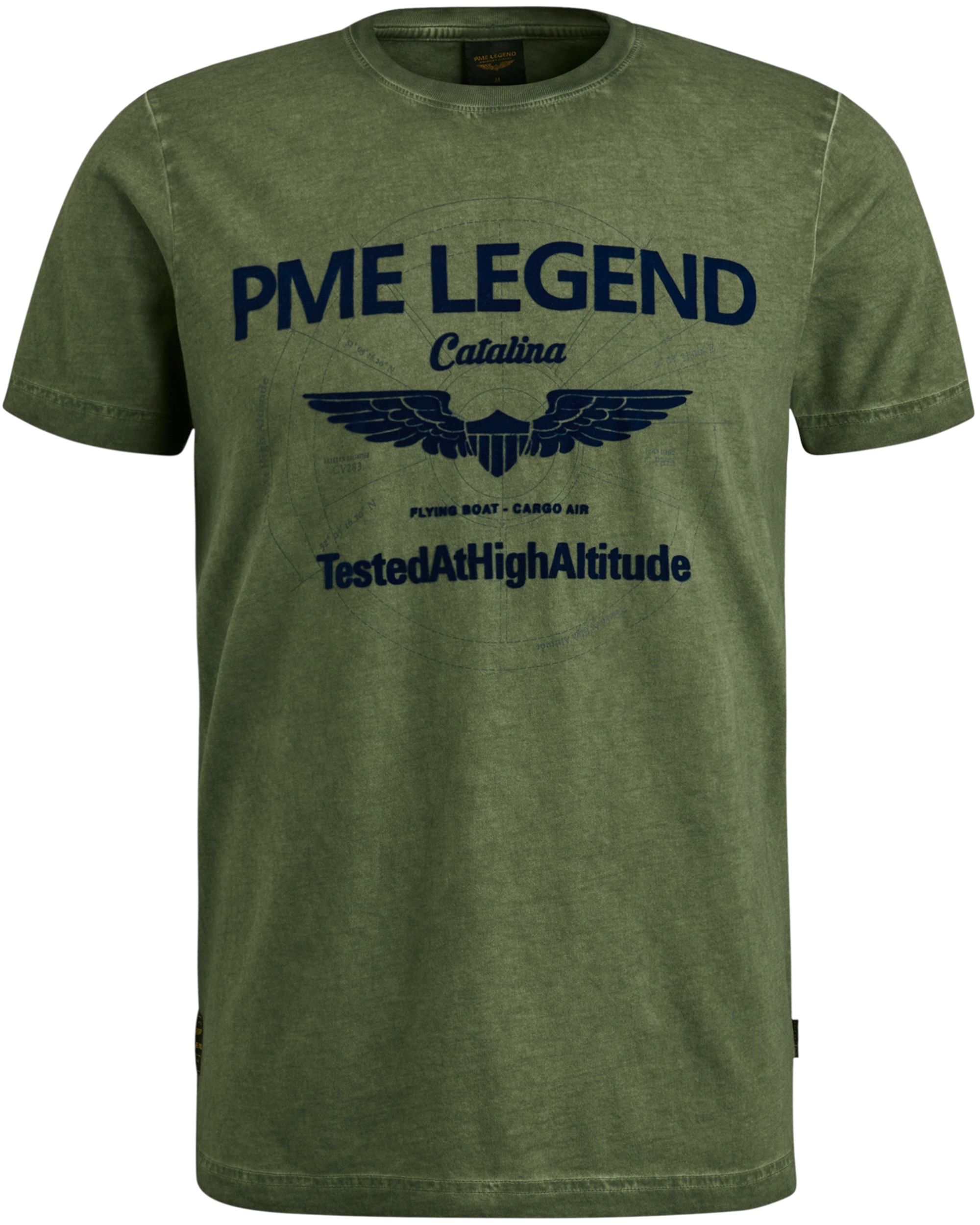 PME Legend T-shirt KM Groen 092358-001-L