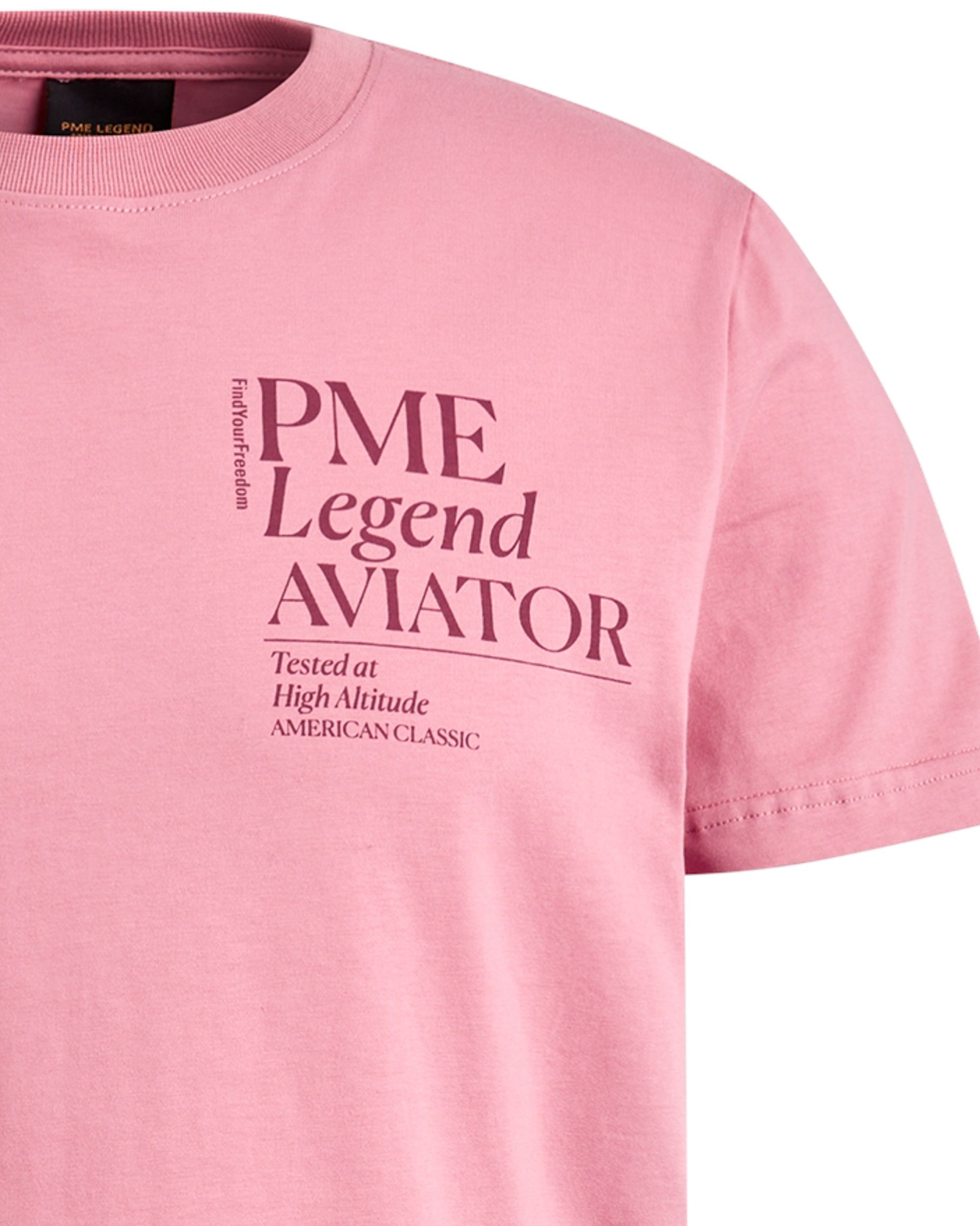 PME Legend T-shirt KM Roze 092511-001-L