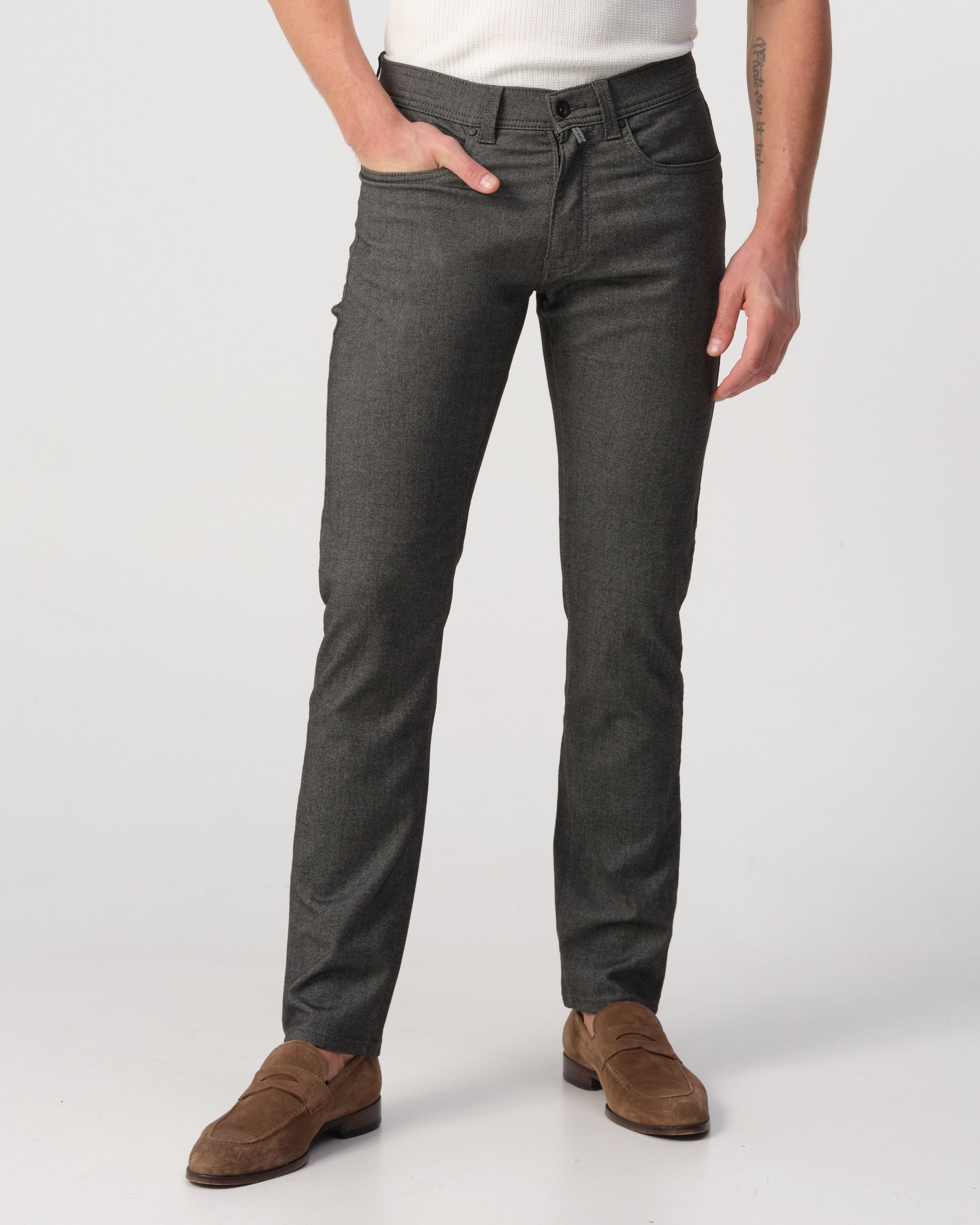 Pierre Cardin Lyon Tapered 5-pocket Grijs 092773-001-30/30