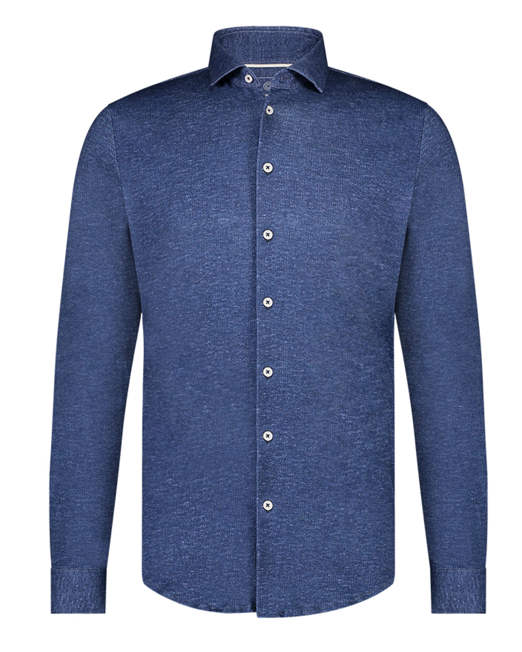 Blue Industry Casual Overhemd LM Blauw 092831-001-37