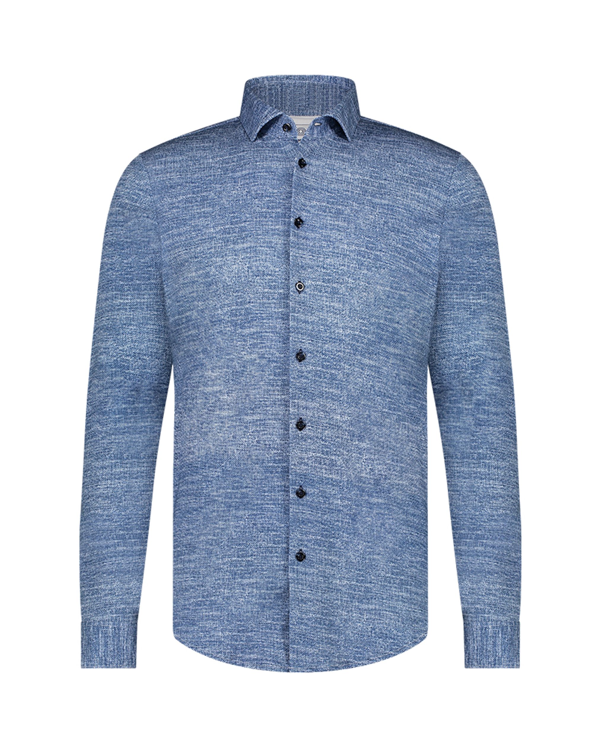 Blue Industry Casual Overhemd LM Blauw 092871-001-37