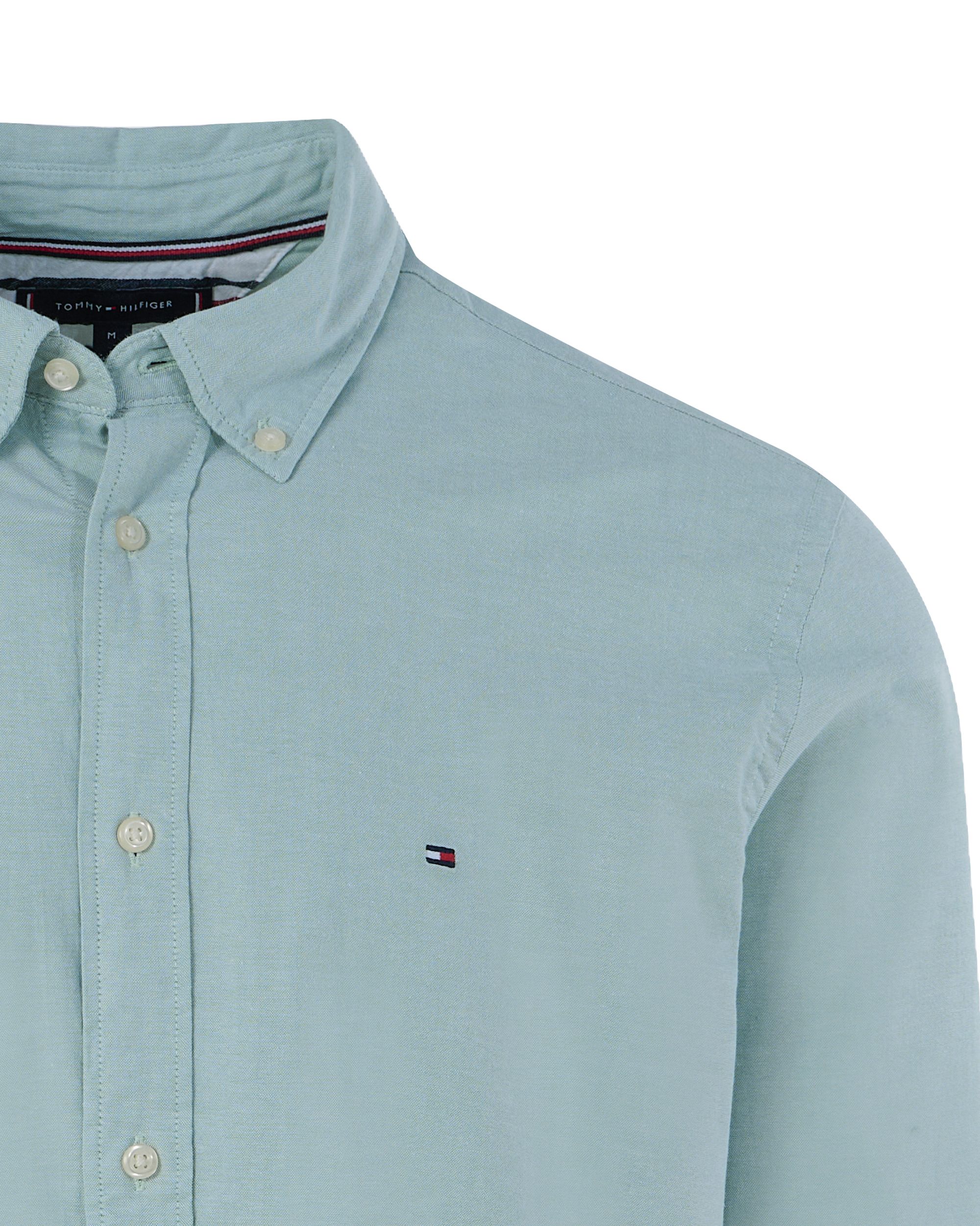 Tommy Hilfiger Menswear Casual Overhemd LM Groen 093019-001-L