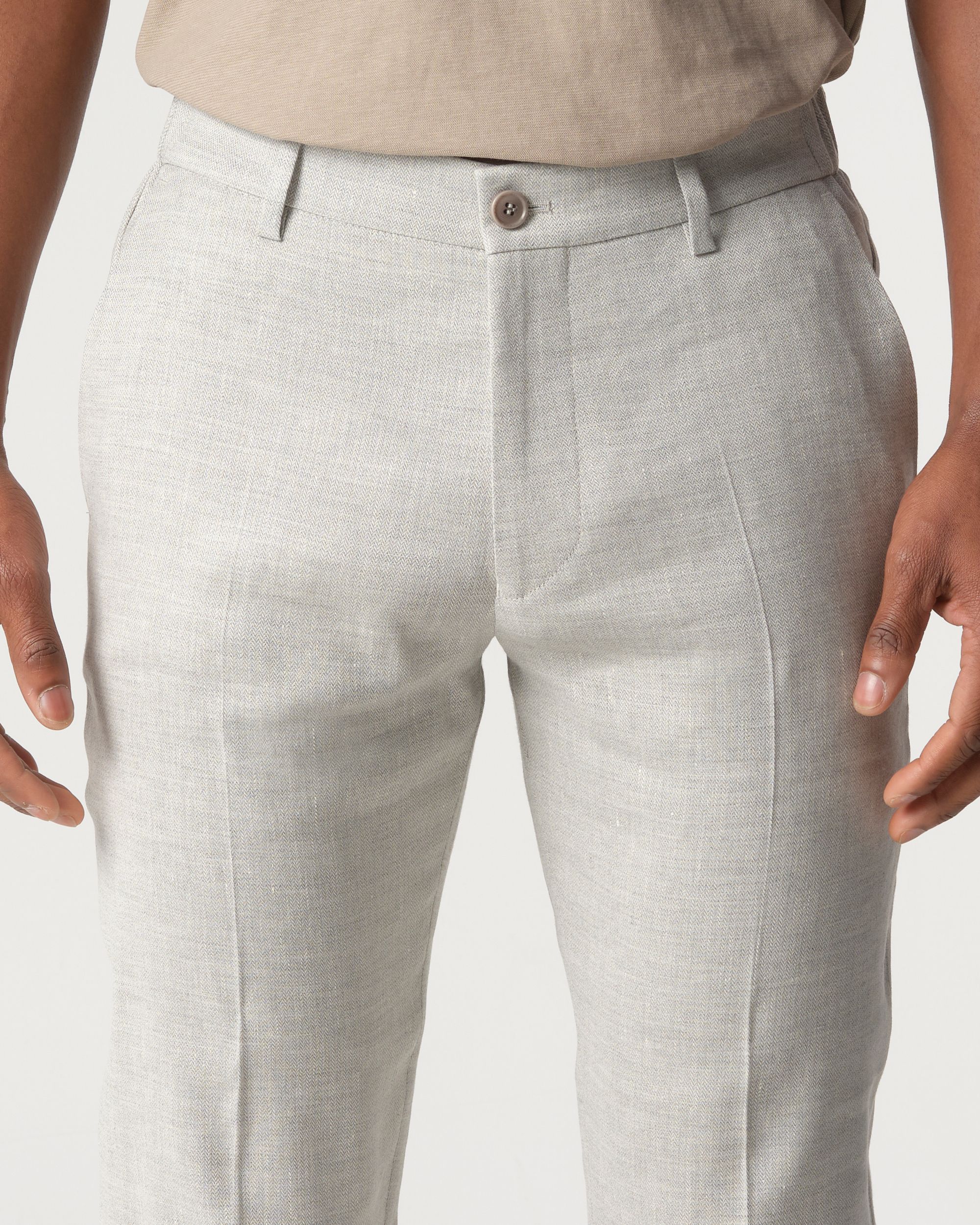 Drykorn Ajend Chino Grijs 093323-001-29/32