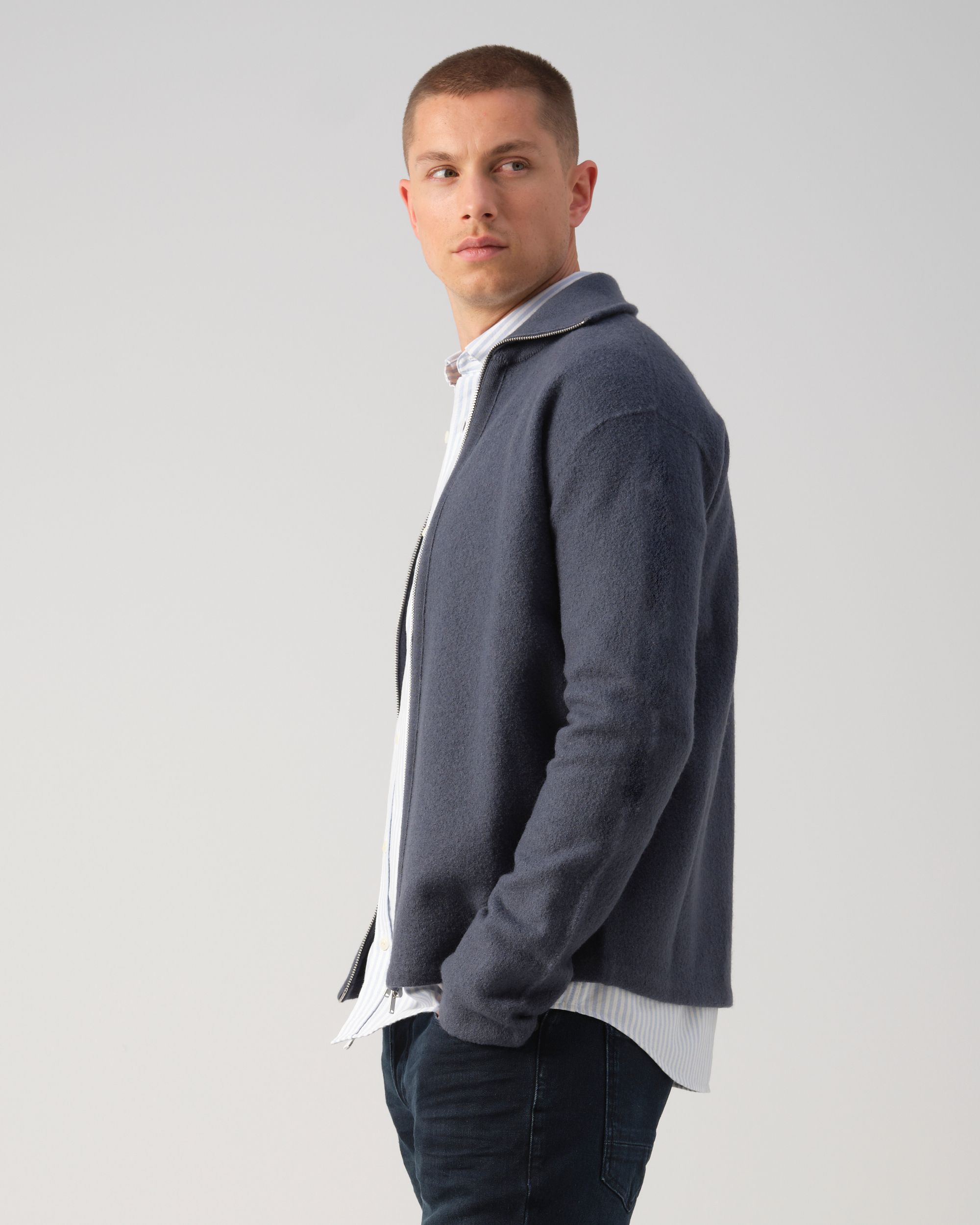 J.C. RAGS Randy Vest Ombre blue 093349-003-L