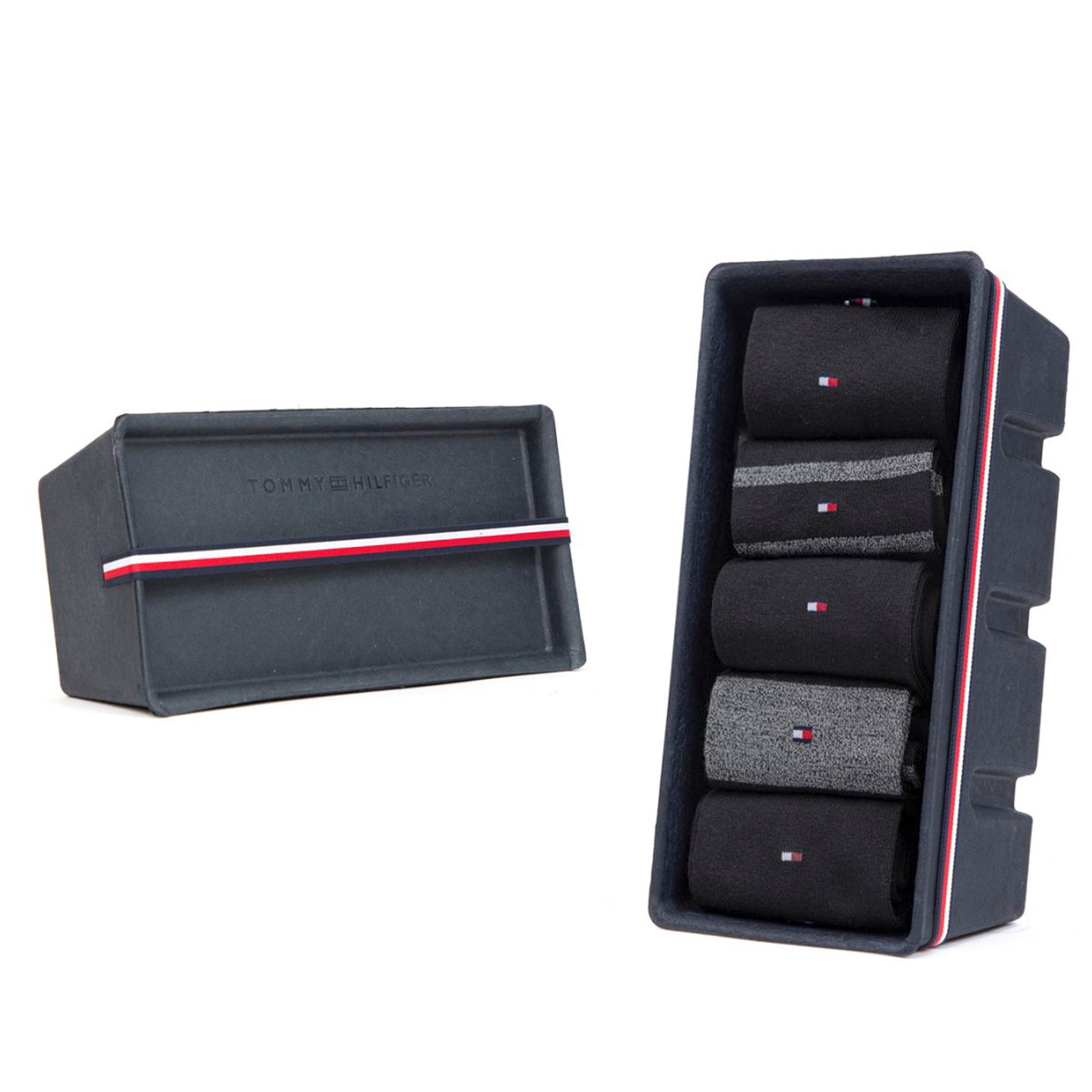 Tommy Hilfiger 5-Pack Giftbox Zwart 093359-002-3942