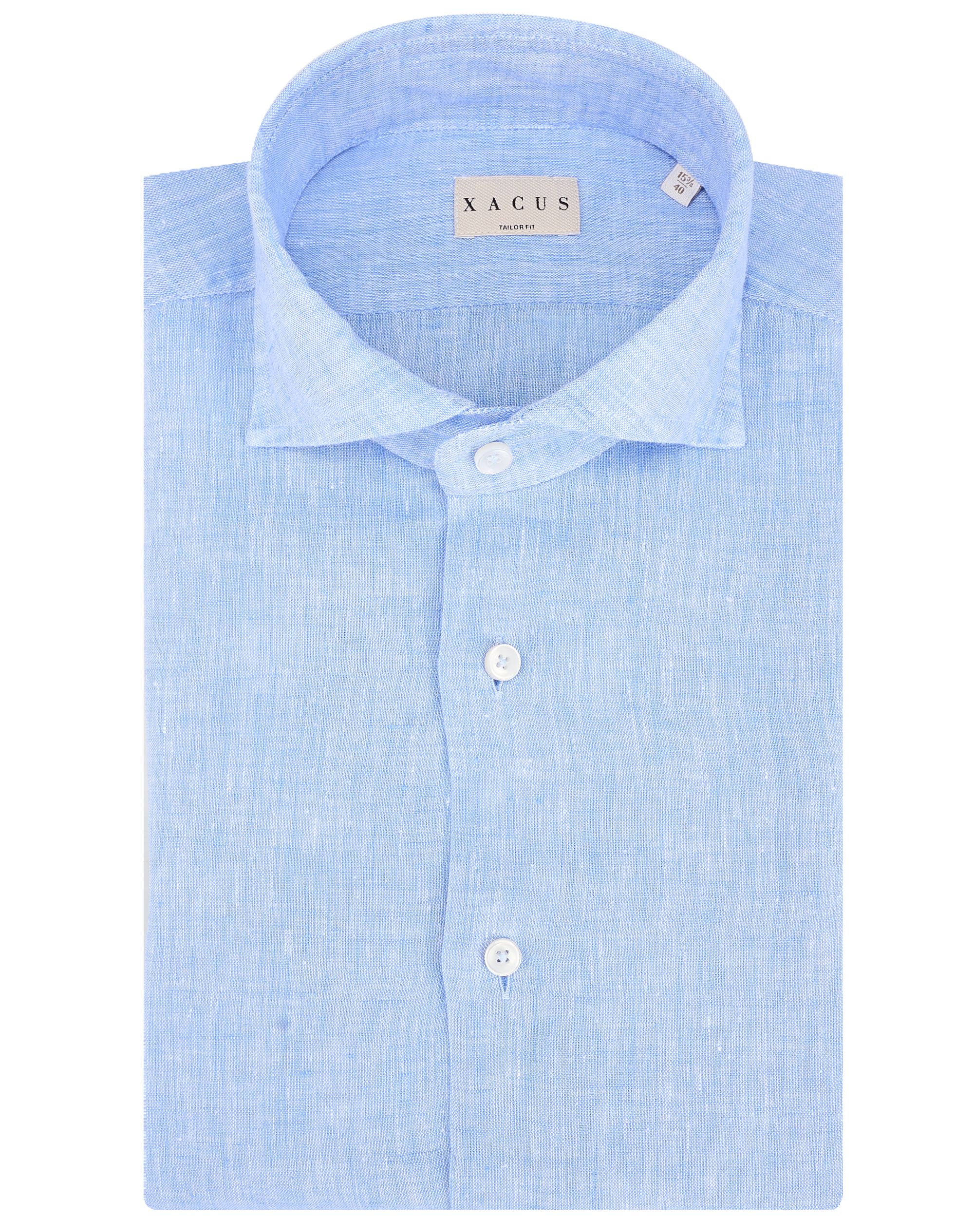 Xacus Overhemd LM Blauw 093371-001-38