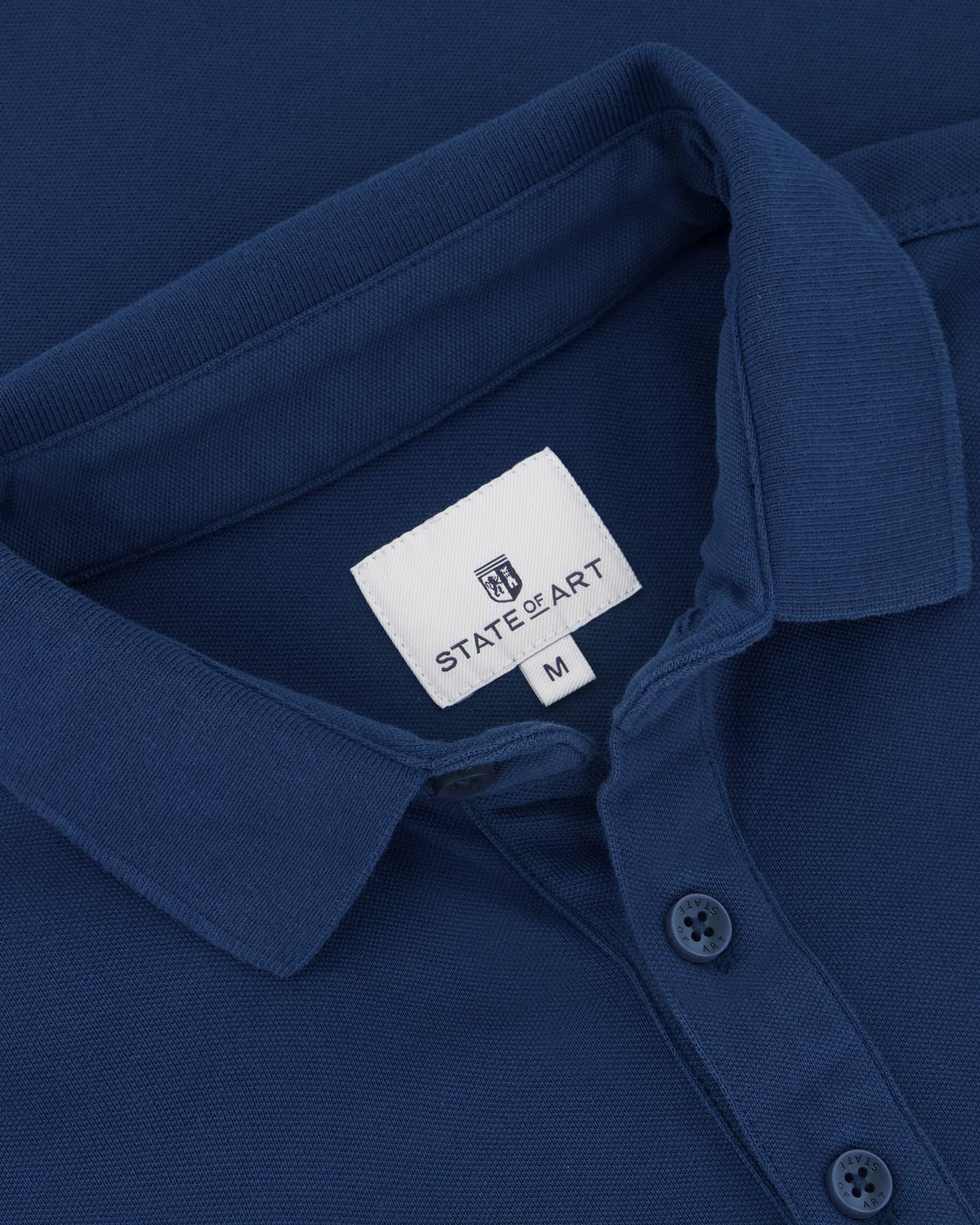 State of Art Polo KM Donker blauw 093443-002-4XL