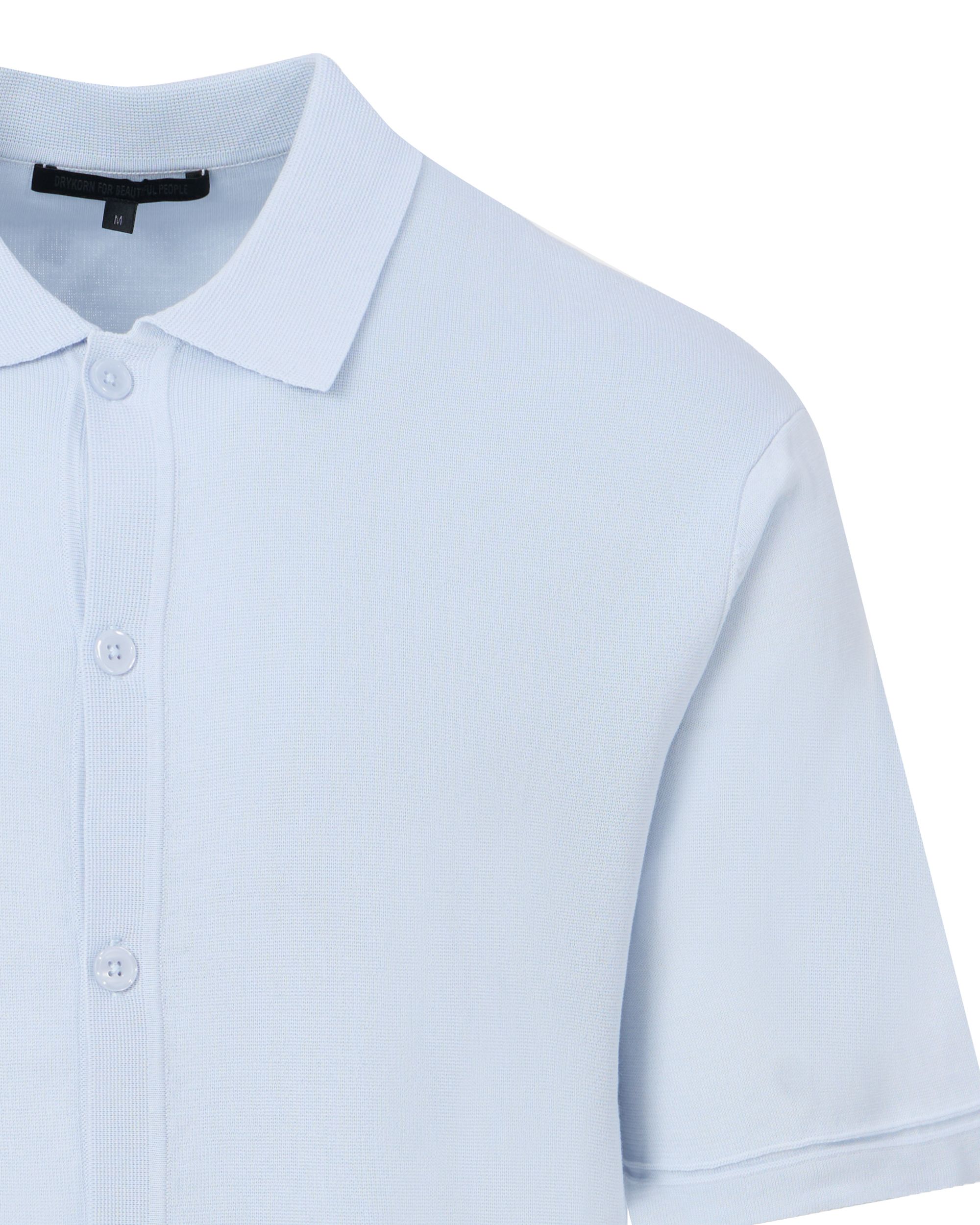 Drykorn Mulani Casual Overhemd KM Blauw 093455-001-L