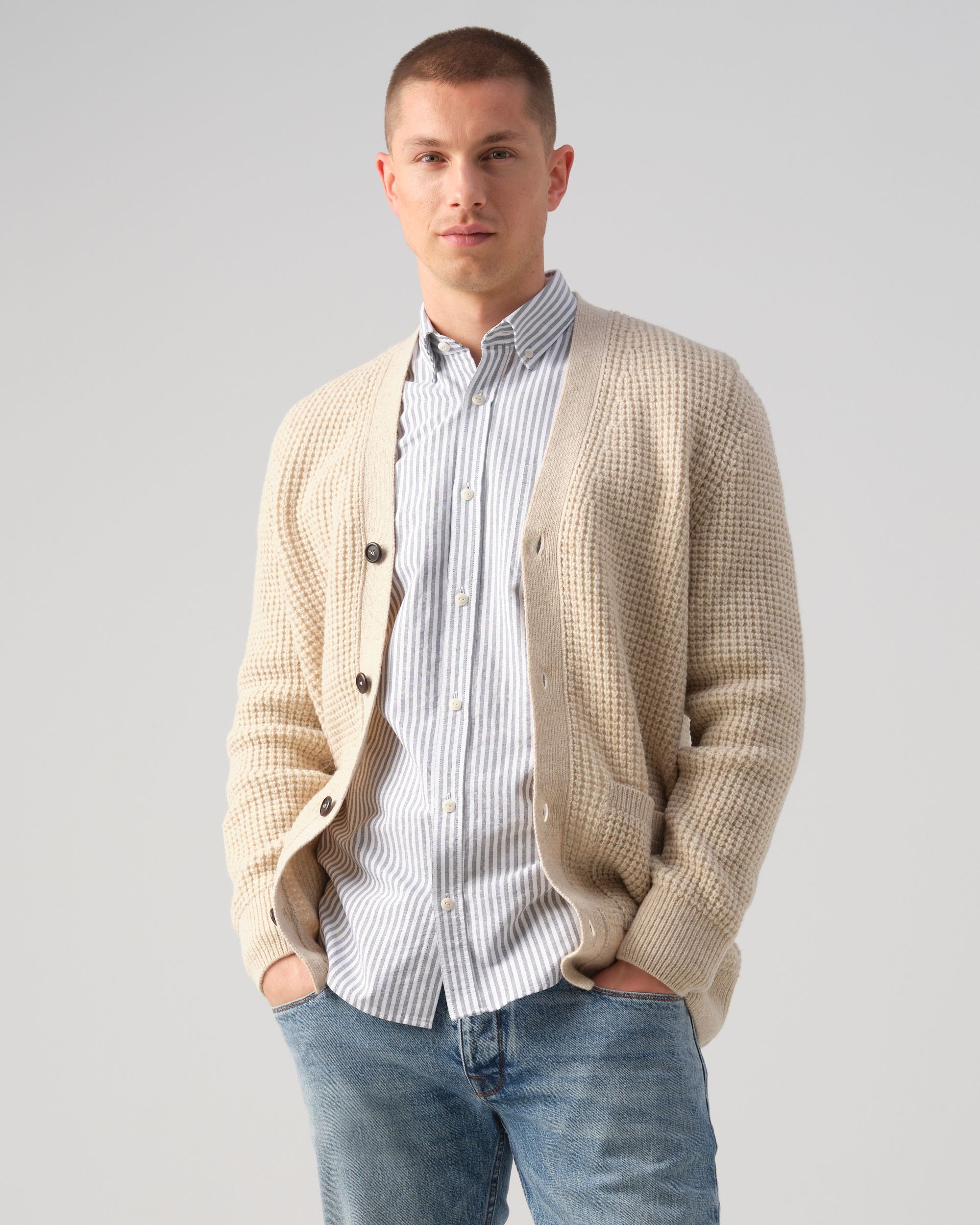 J.C. RAGS Ryker Vest Bleached sand 093497-003-L