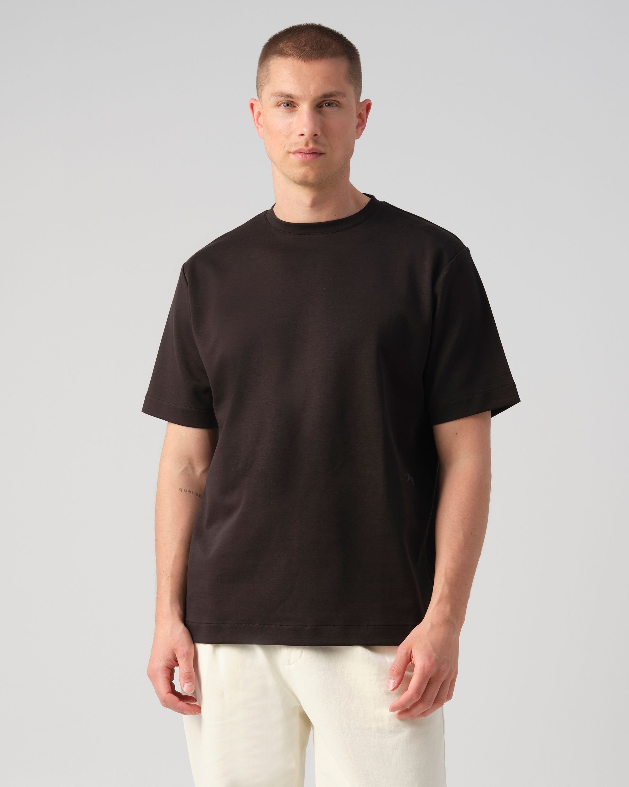 J.C. RAGS Ruben T-shirt KM  Black 093532-001-L