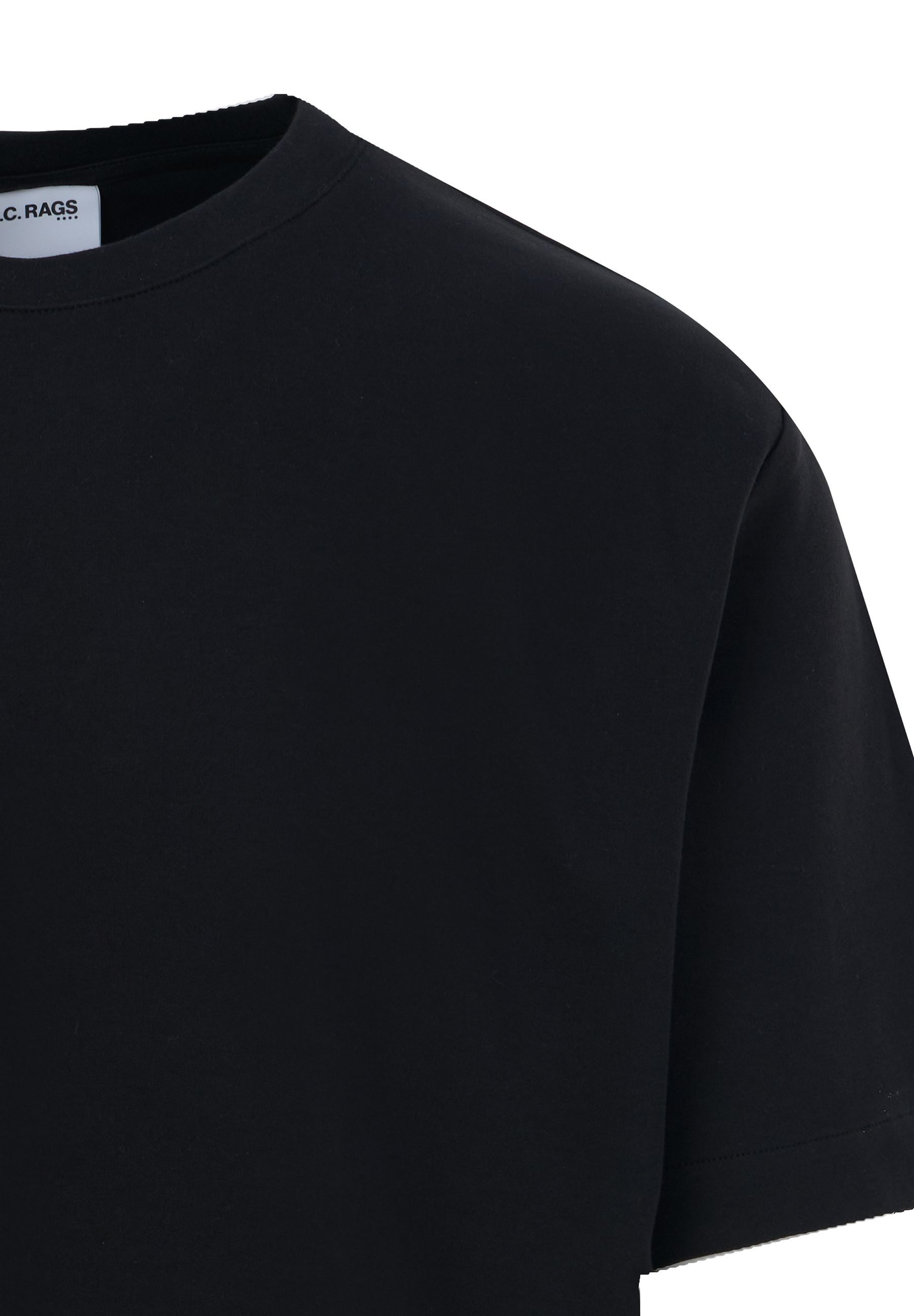 J.C. RAGS Ruben T-shirt KM  Black 093532-001-L