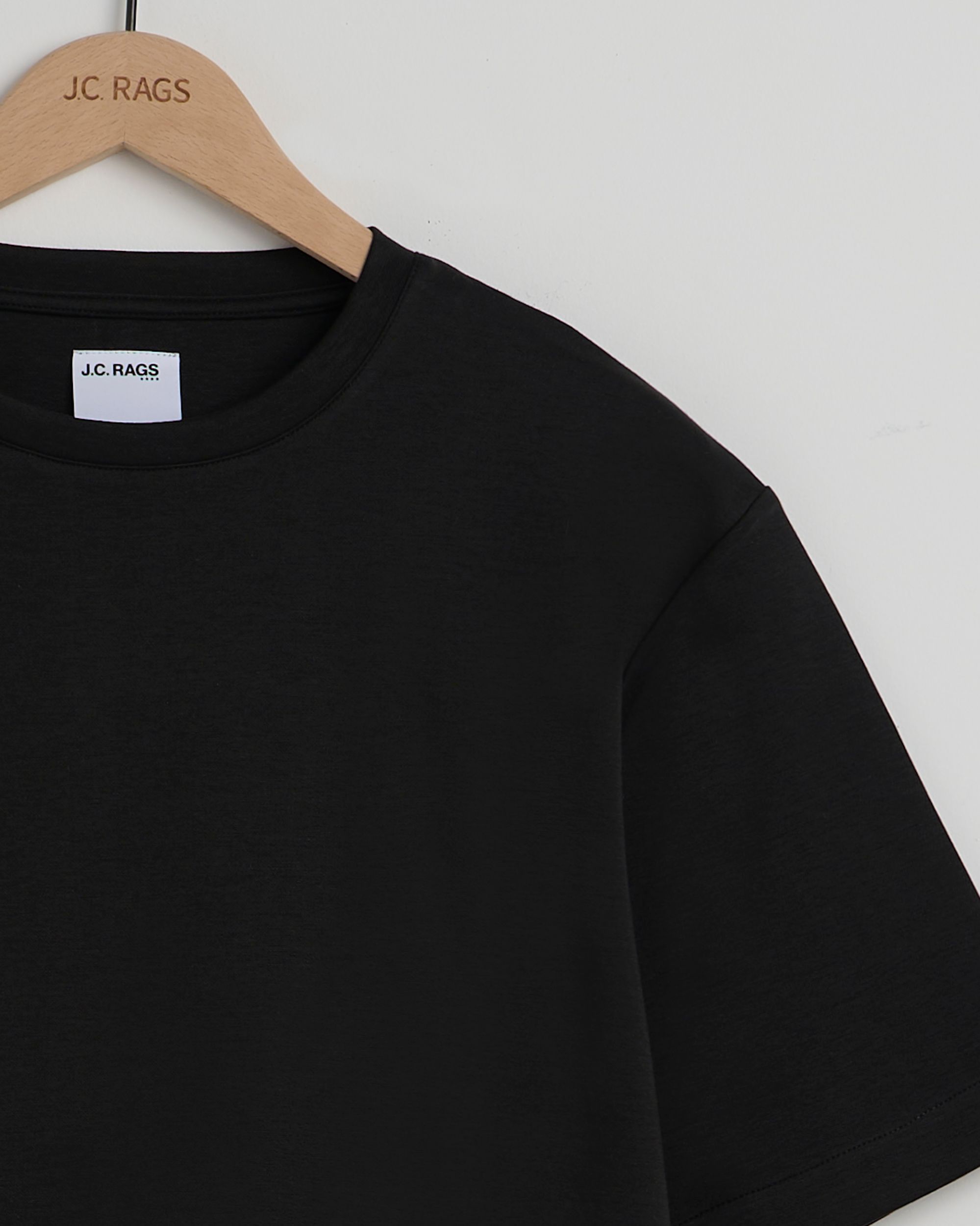 J.C. RAGS Ruben T-shirt KM  Black 093532-001-L