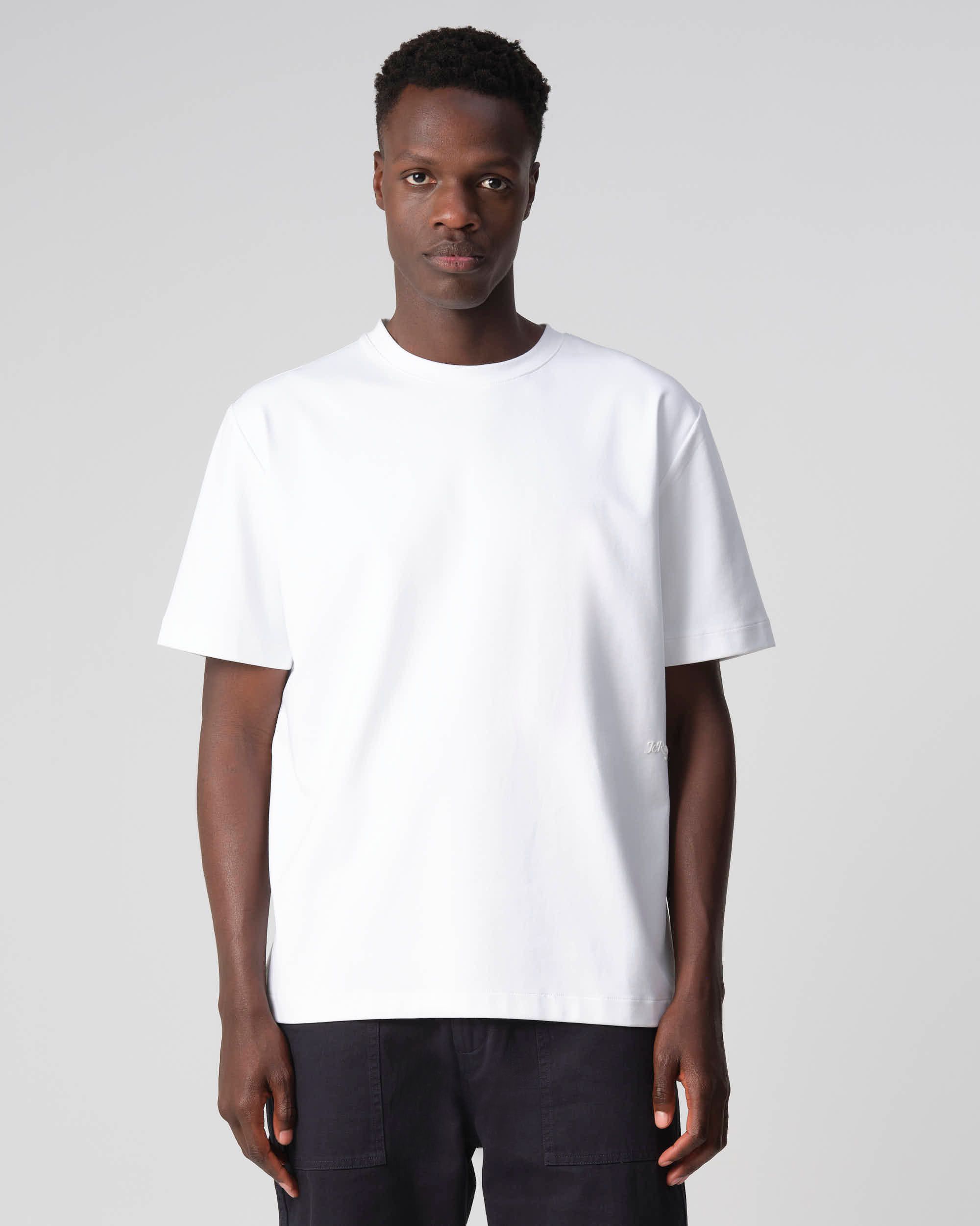 J.C. RAGS Ruben T-shirt KM  WHITE 093532-002-L