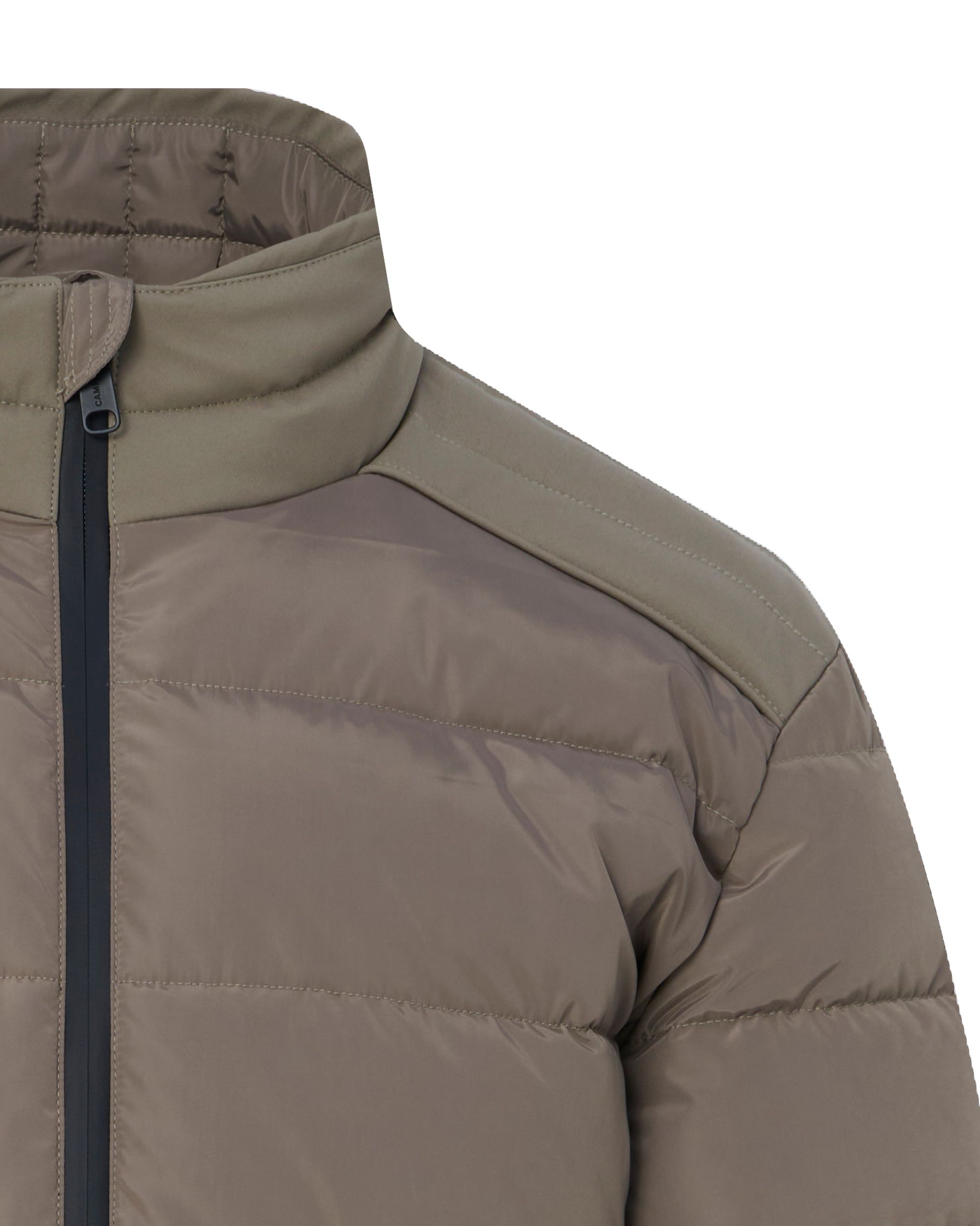 Campbell Gewatteerde jas Bruin uni 093546-001-L