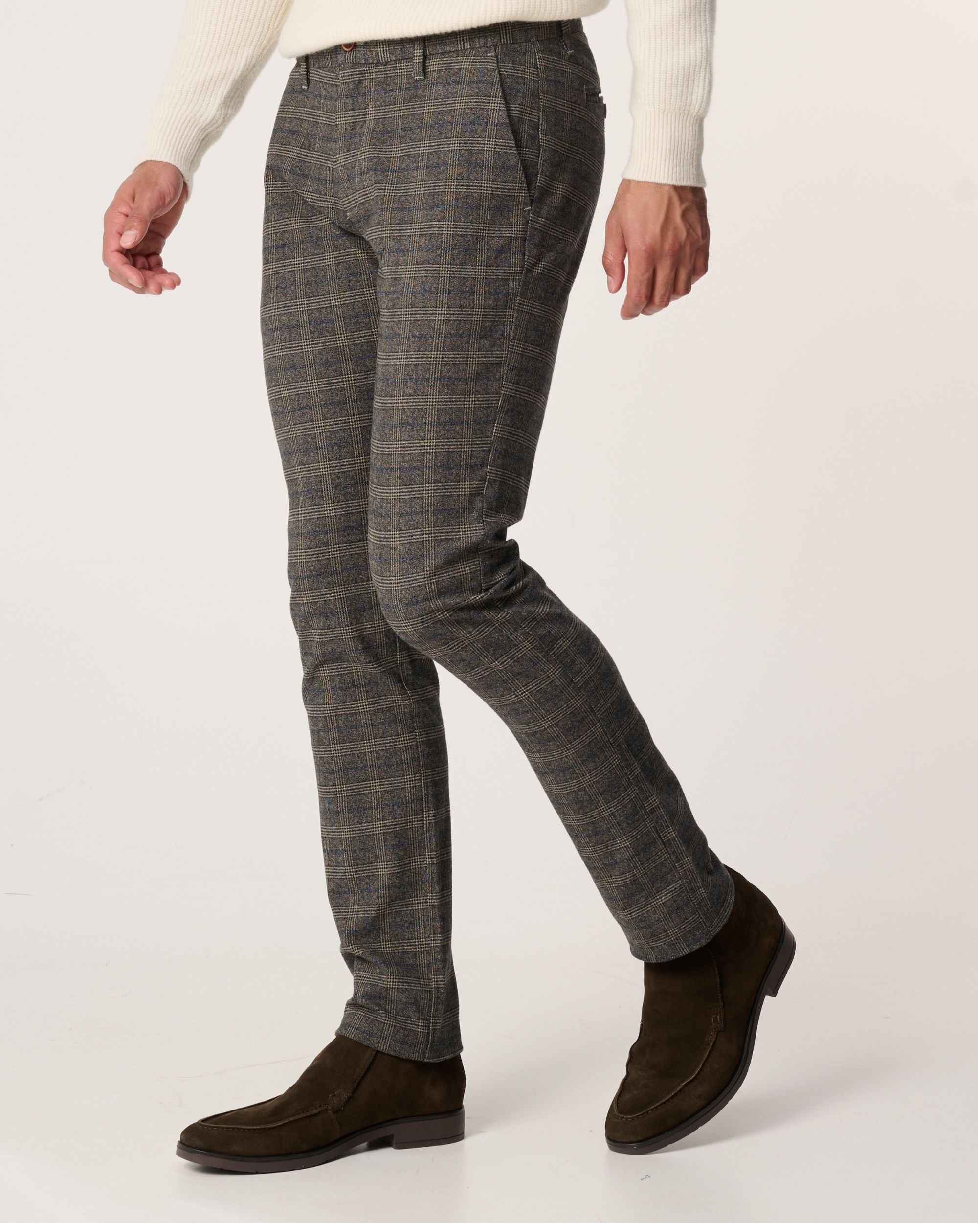 Campbell Henry Chino Bruin grote ruit 093552-002-30/34