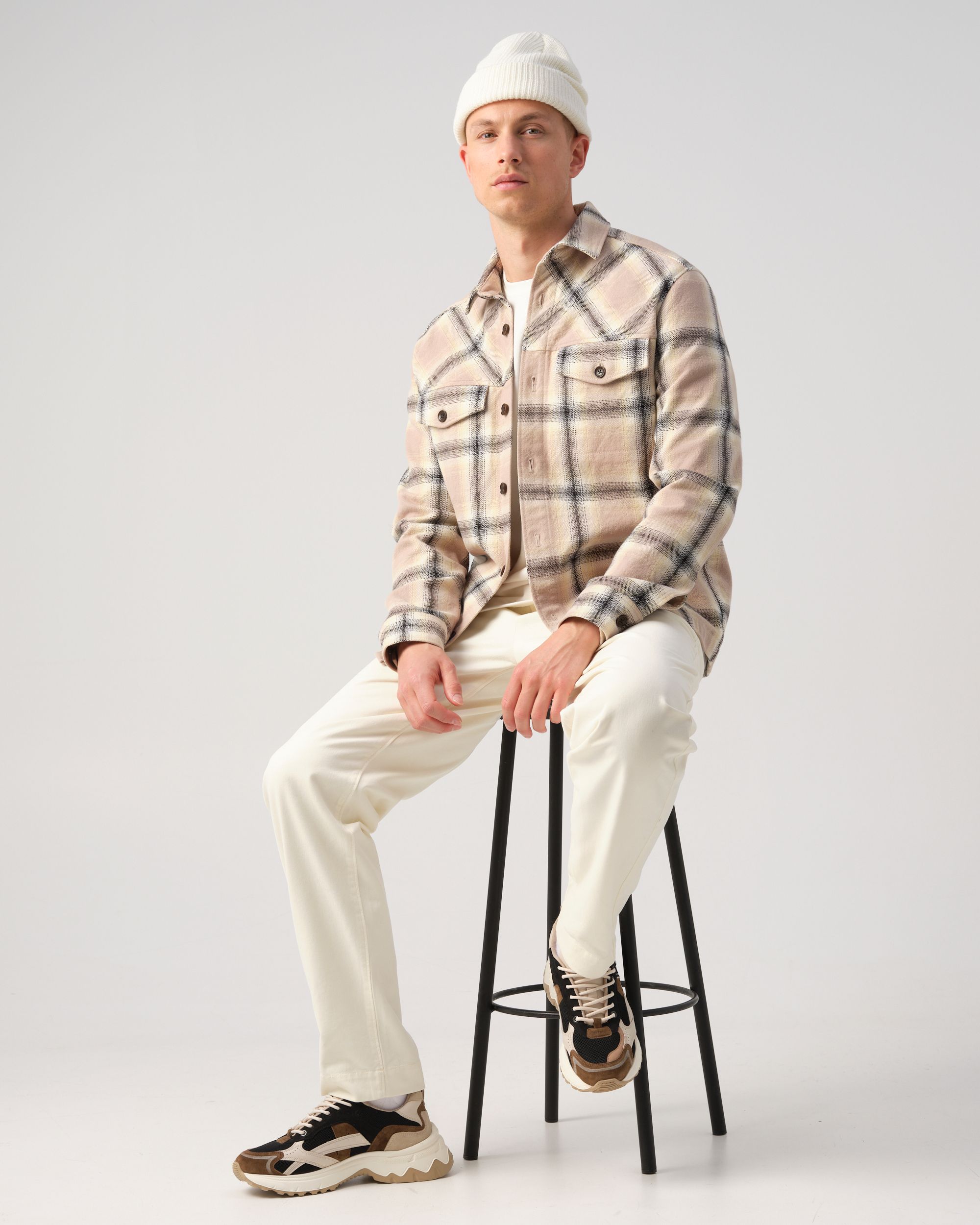 J.C. RAGS Rikke Muts Coconut milk 093602-002-1