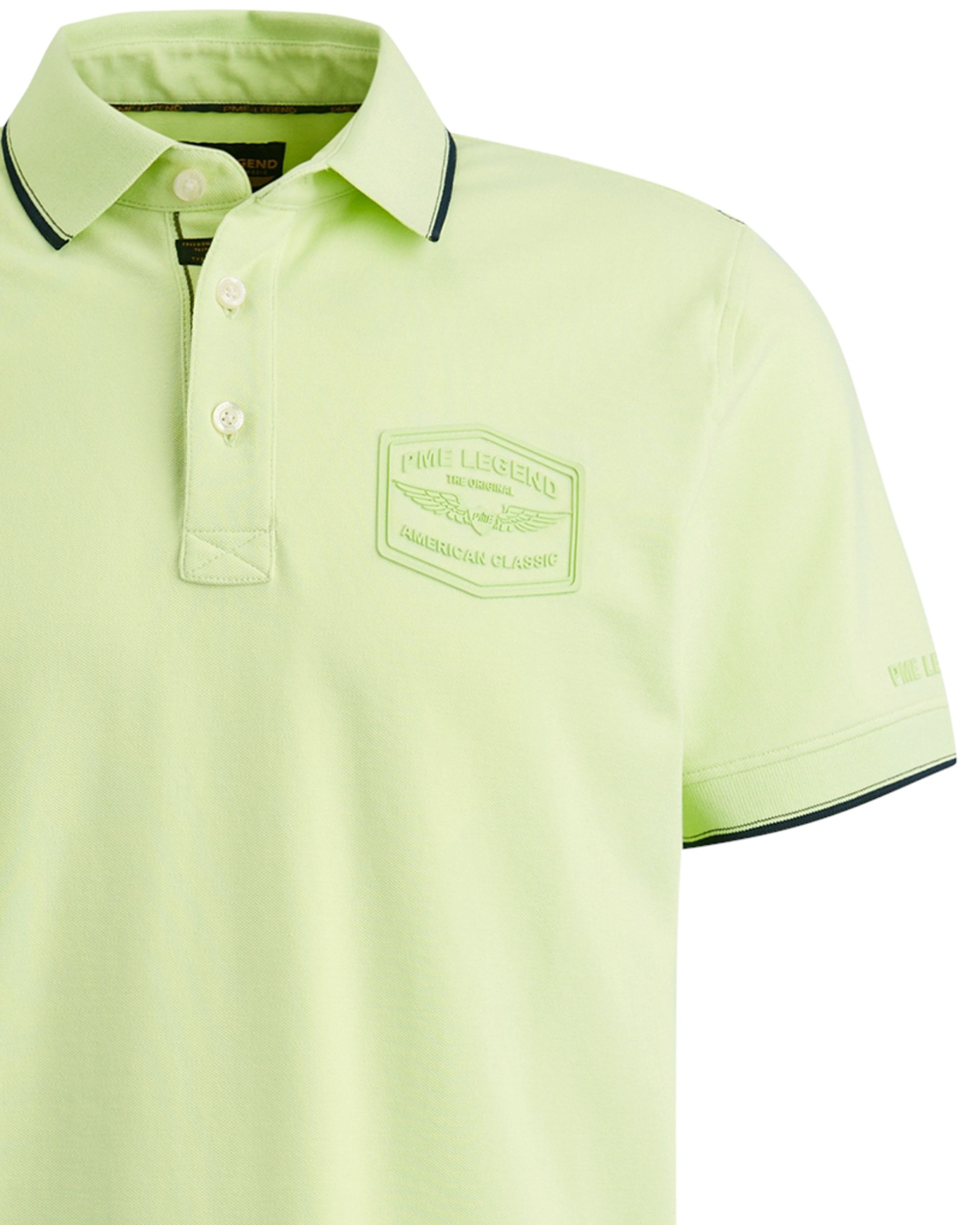 PME Legend Polo KM Groen 093668-001-L