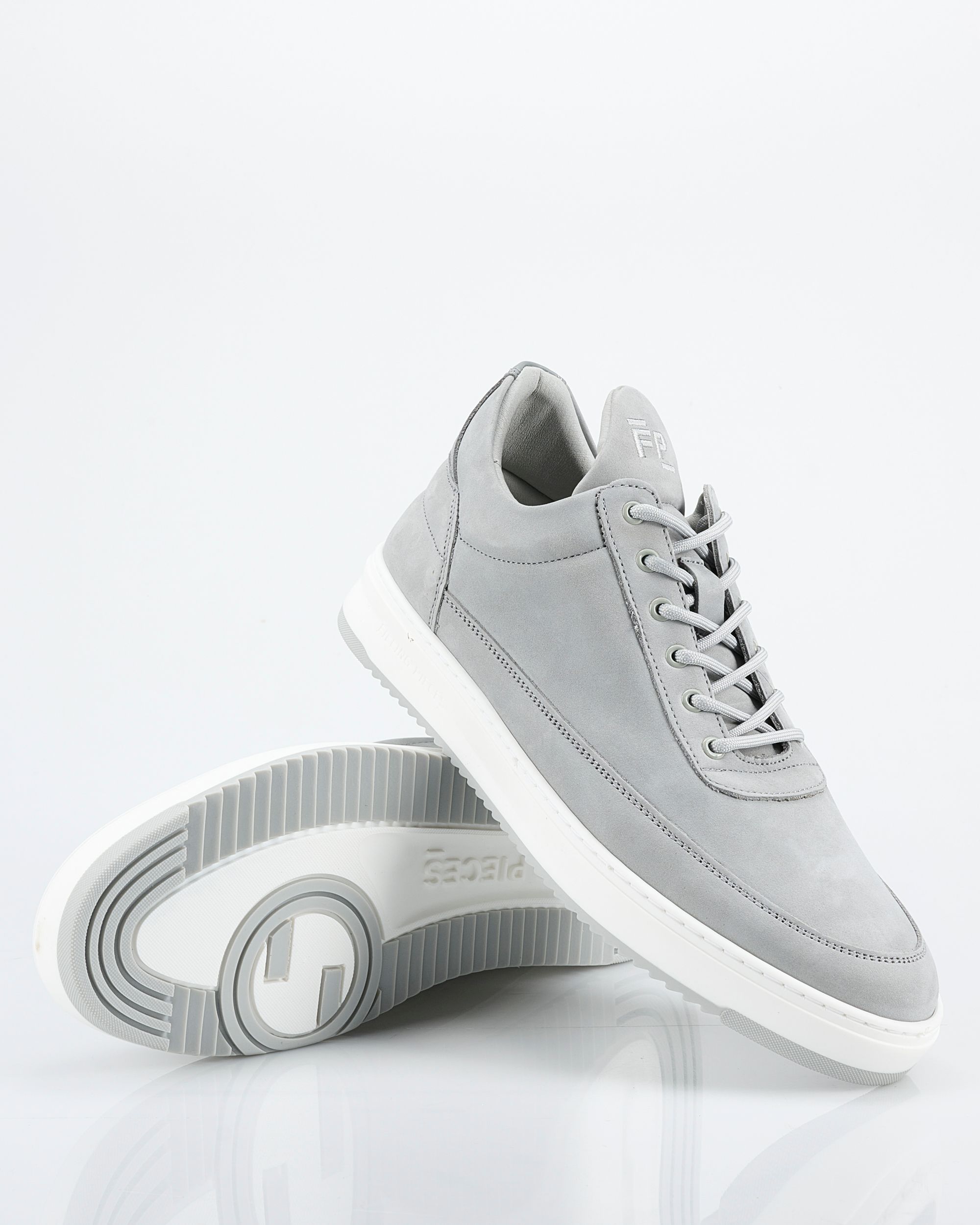 Filling Pieces Low Top Base Ciment Sneakers Grijs 093682-001-40