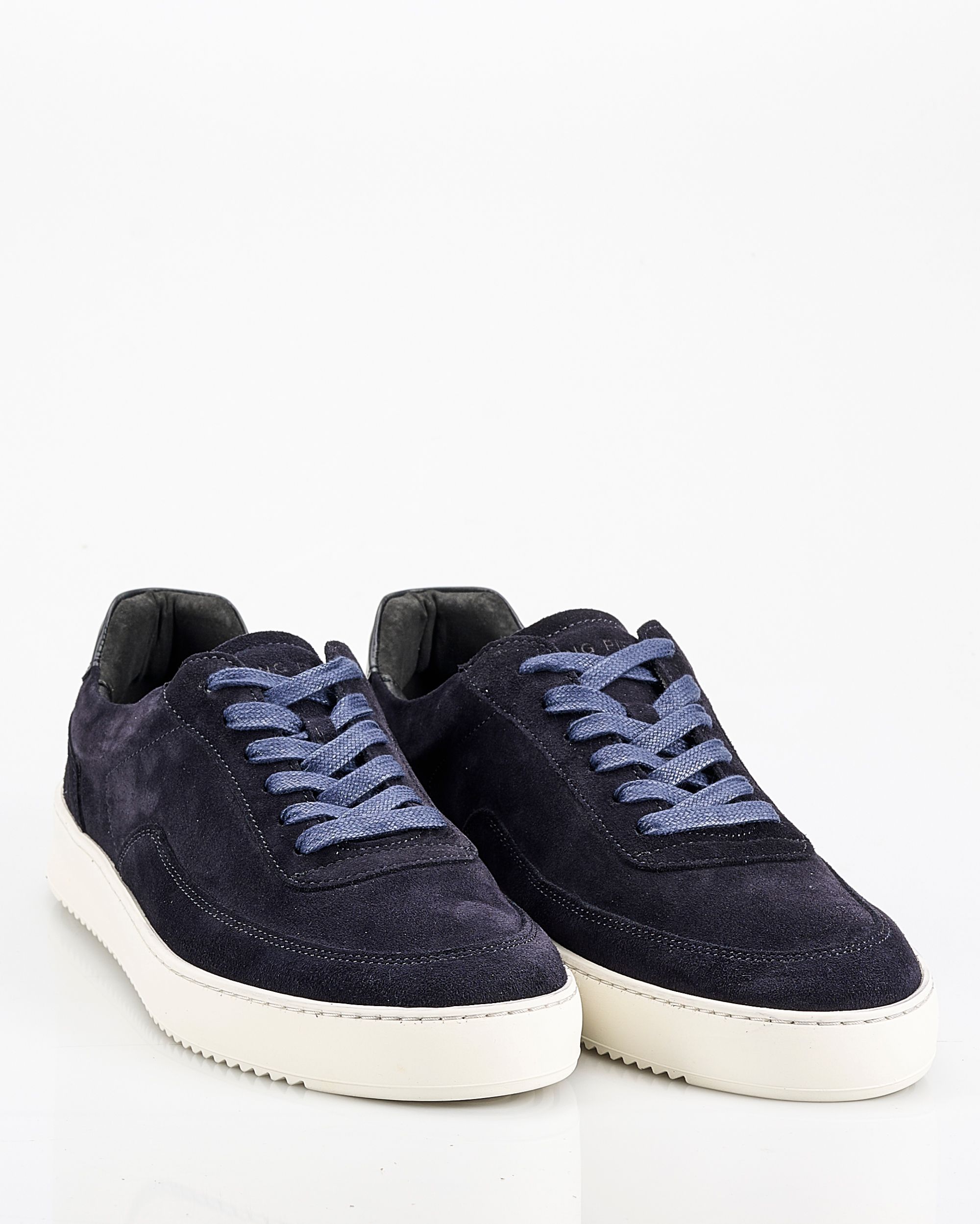 Filling Pieces Mondo Suede Organic Navy Sneakers Blauw 093693-001-40