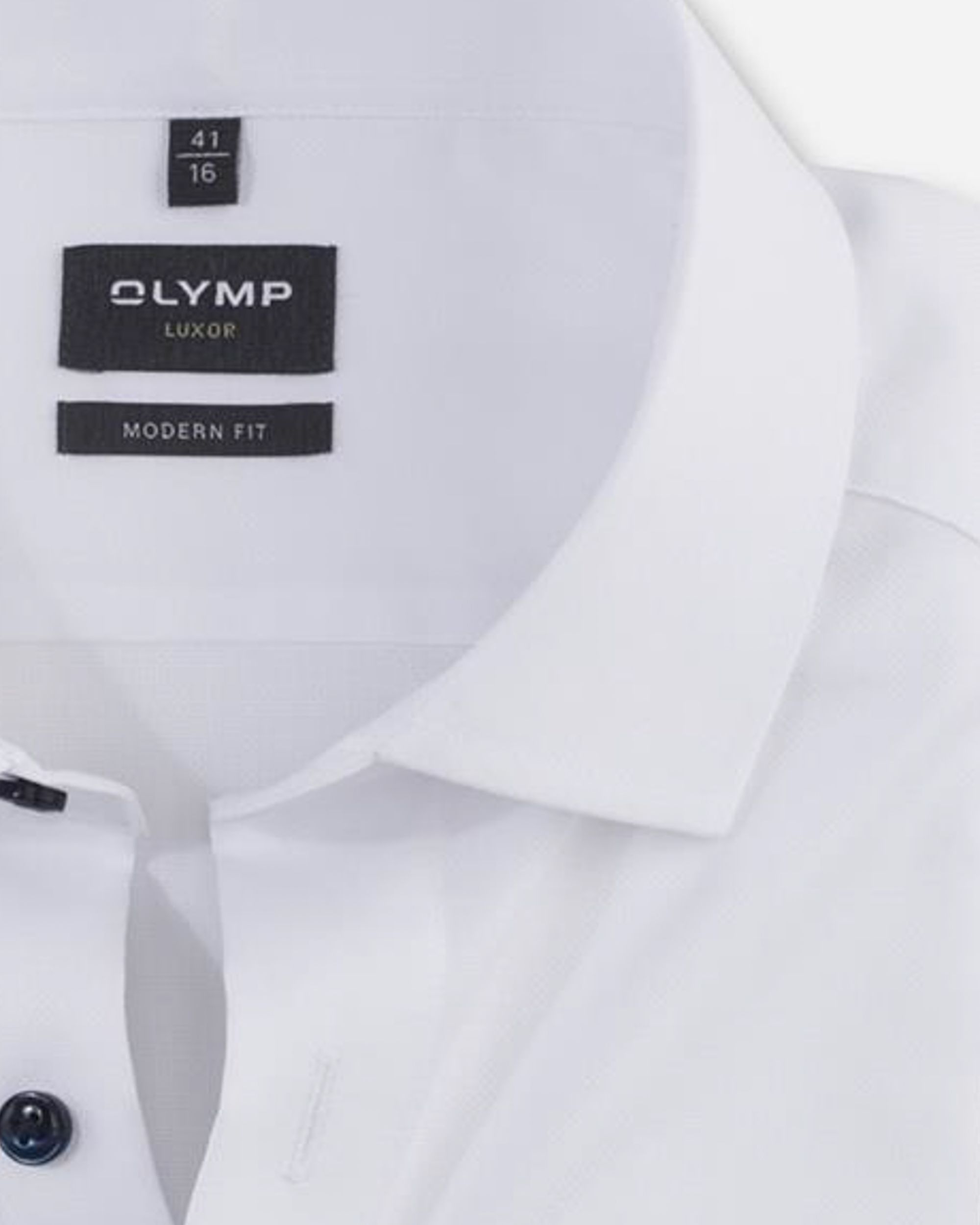 OLYMP Overhemd LM Wit 093898-001-37