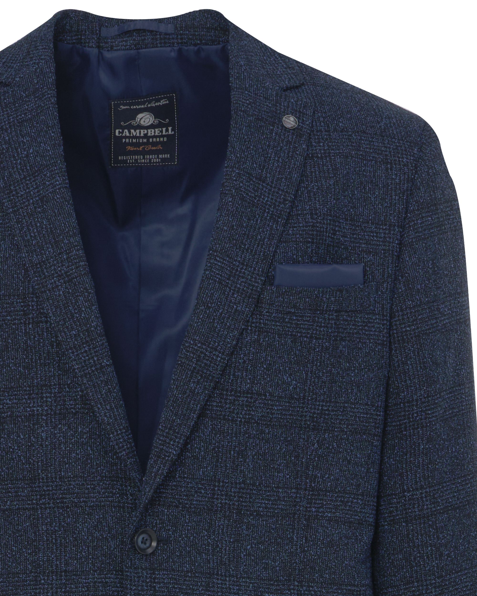 Campbell Colbert Blauw grote ruit 094001-001-46