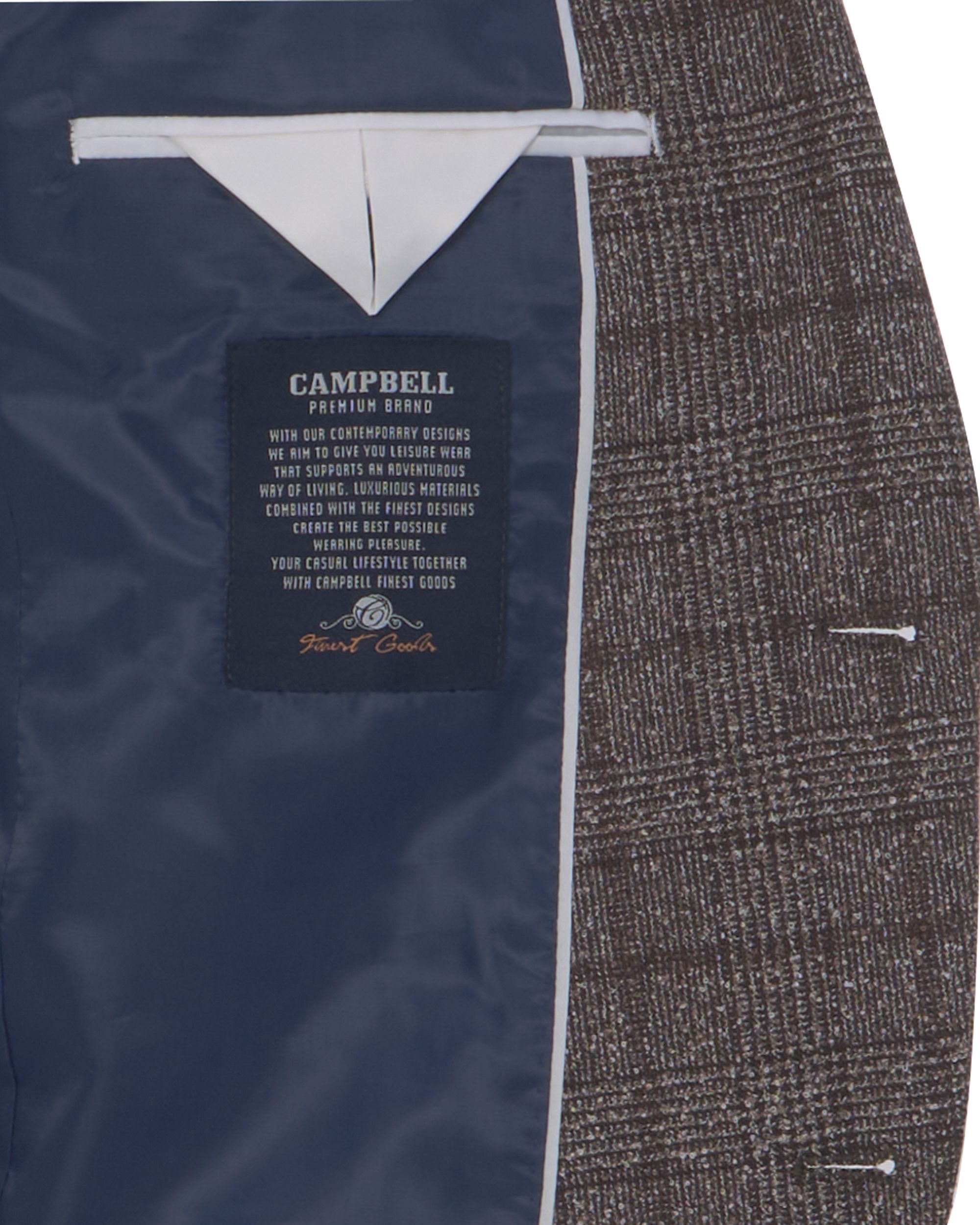Campbell Colbert Bruin grote ruit 094001-002-46