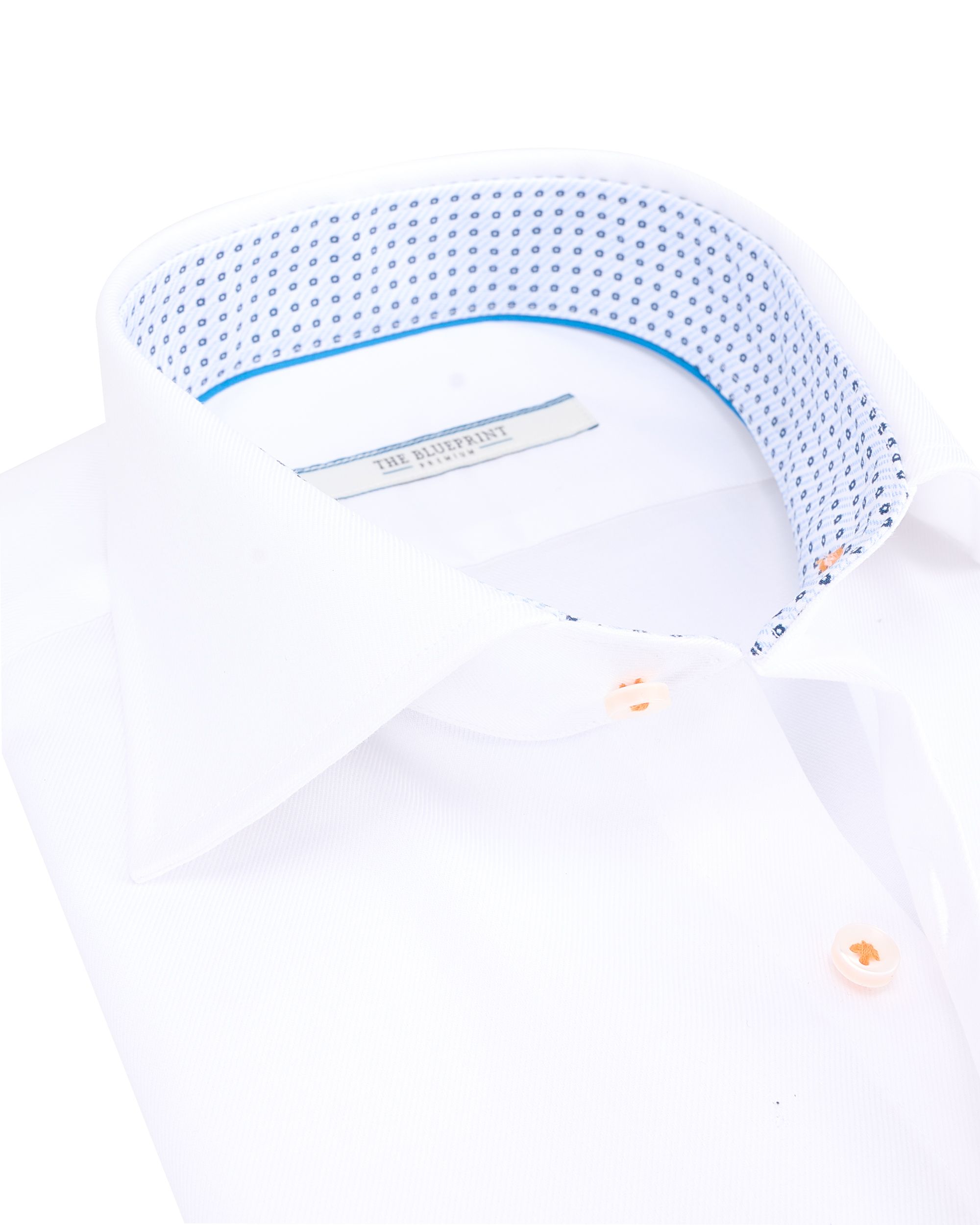 The BLUEPRINT Premium - Trendy Overhemd LM WHITE 094225-001-L