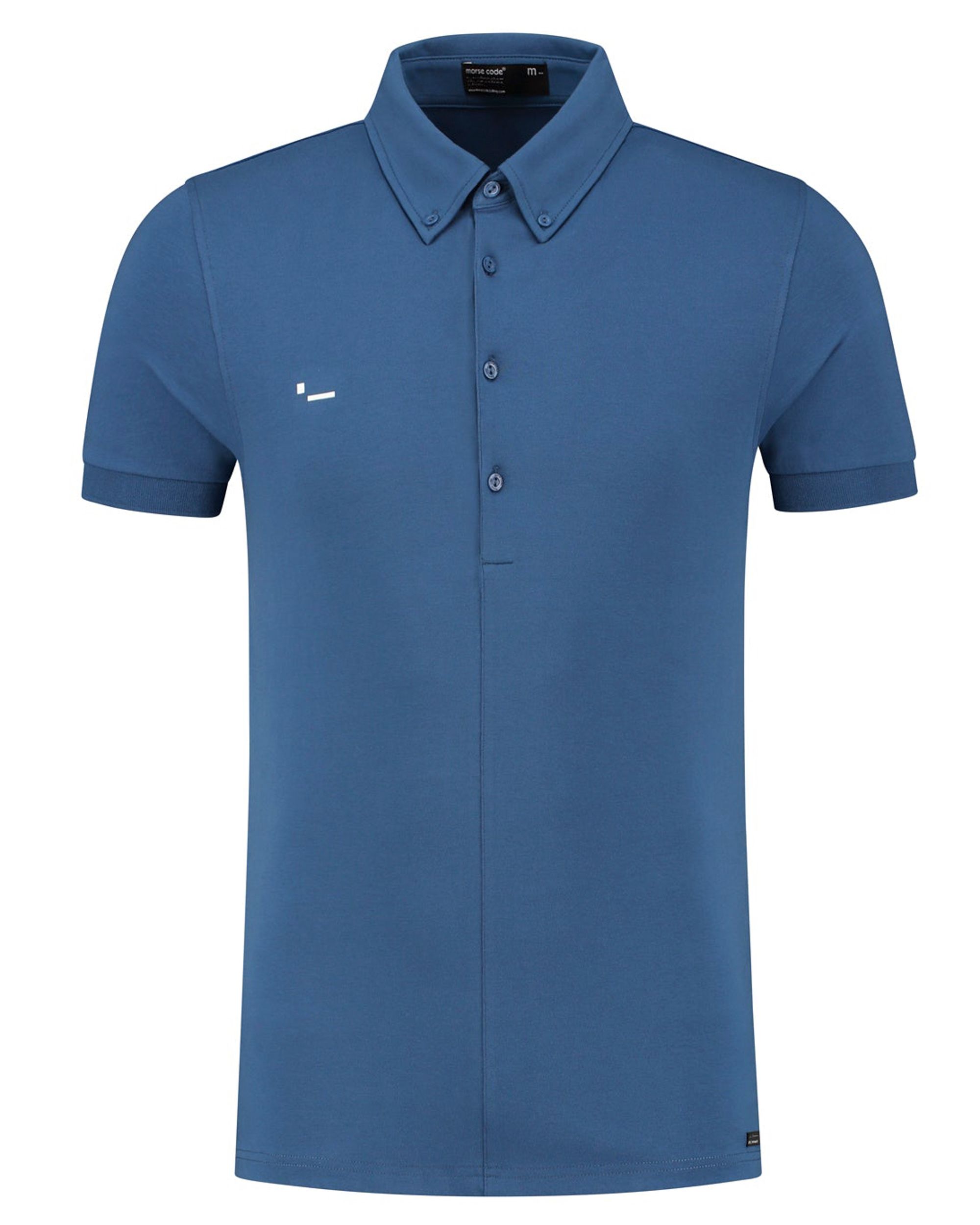 Morse Code Polo KM Donkerblauw 094322-001-L