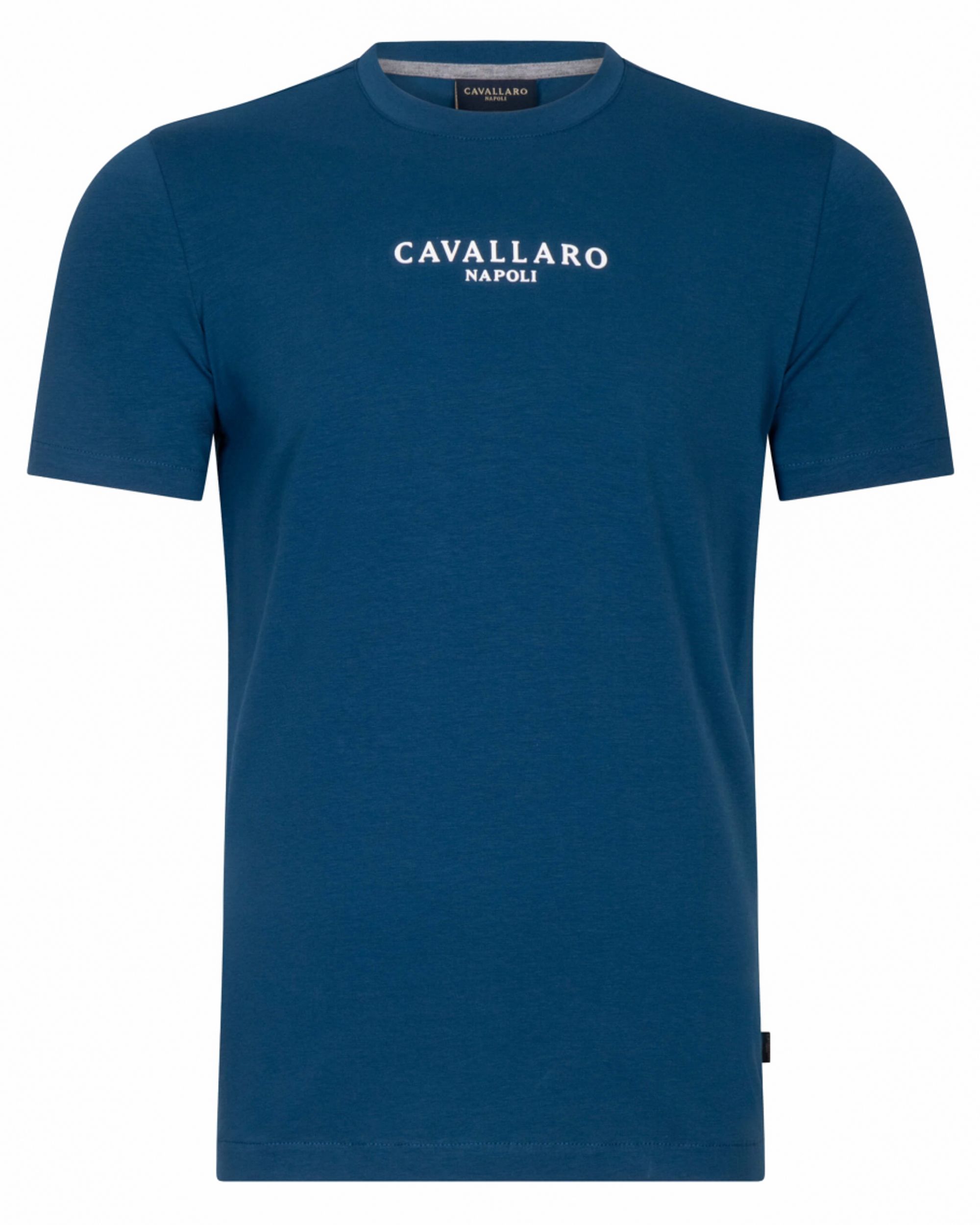 Cavallaro Bari T-shirt KM Blauw 094413-001-L