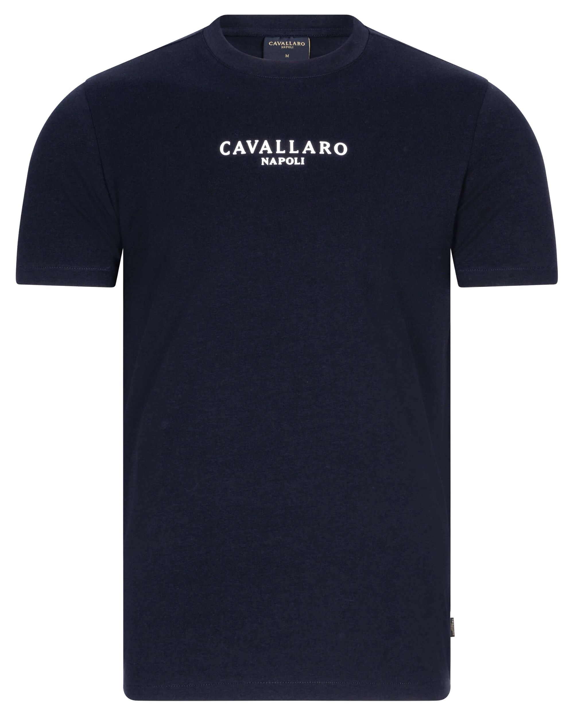 Cavallaro Bari T-shirt KM Blauw 094414-001-L