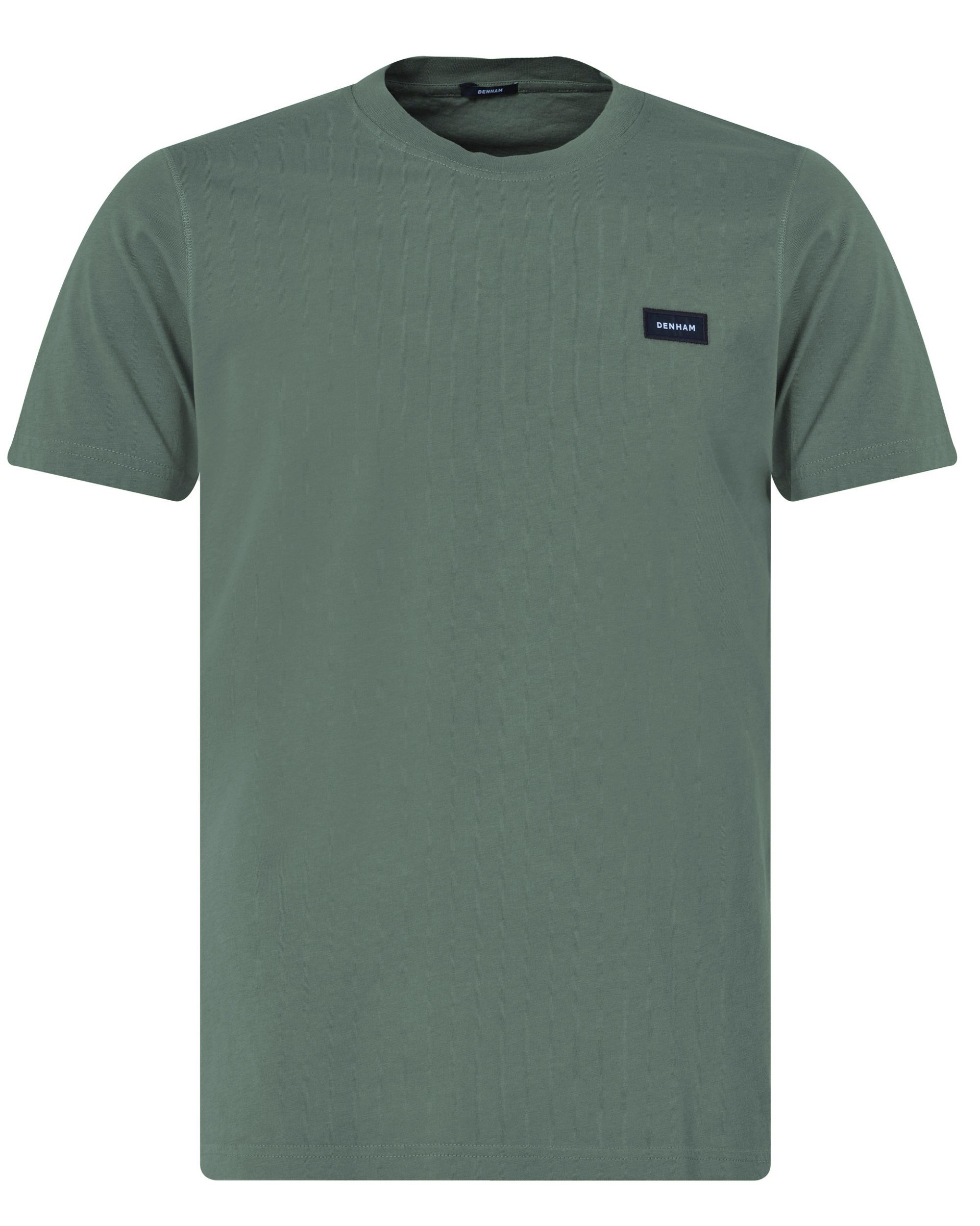 DENHAM Slim T-shirt KM Groen 094441-001-L