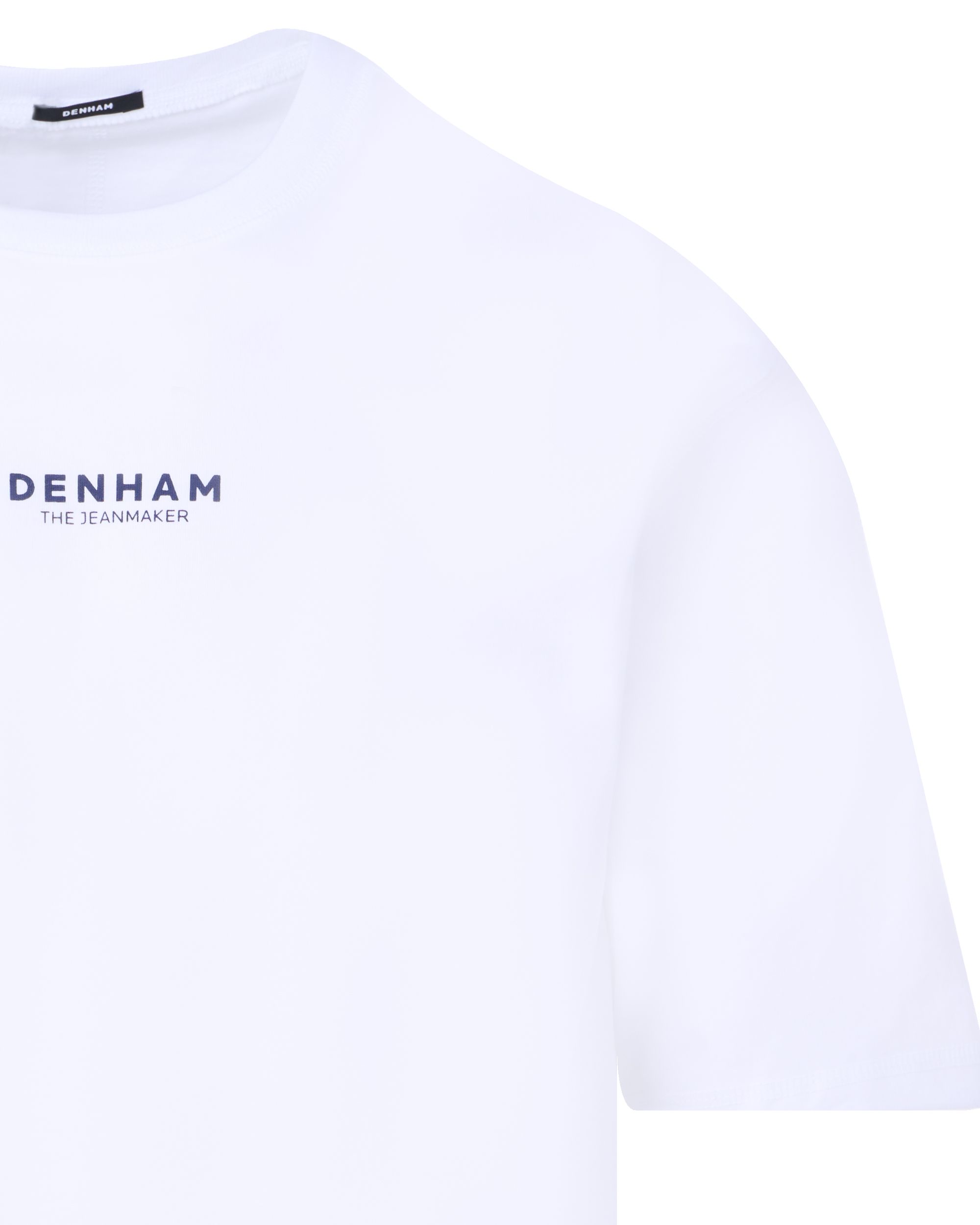 DENHAM Pelham Relax T-shirt KM Wit 094455-001-L