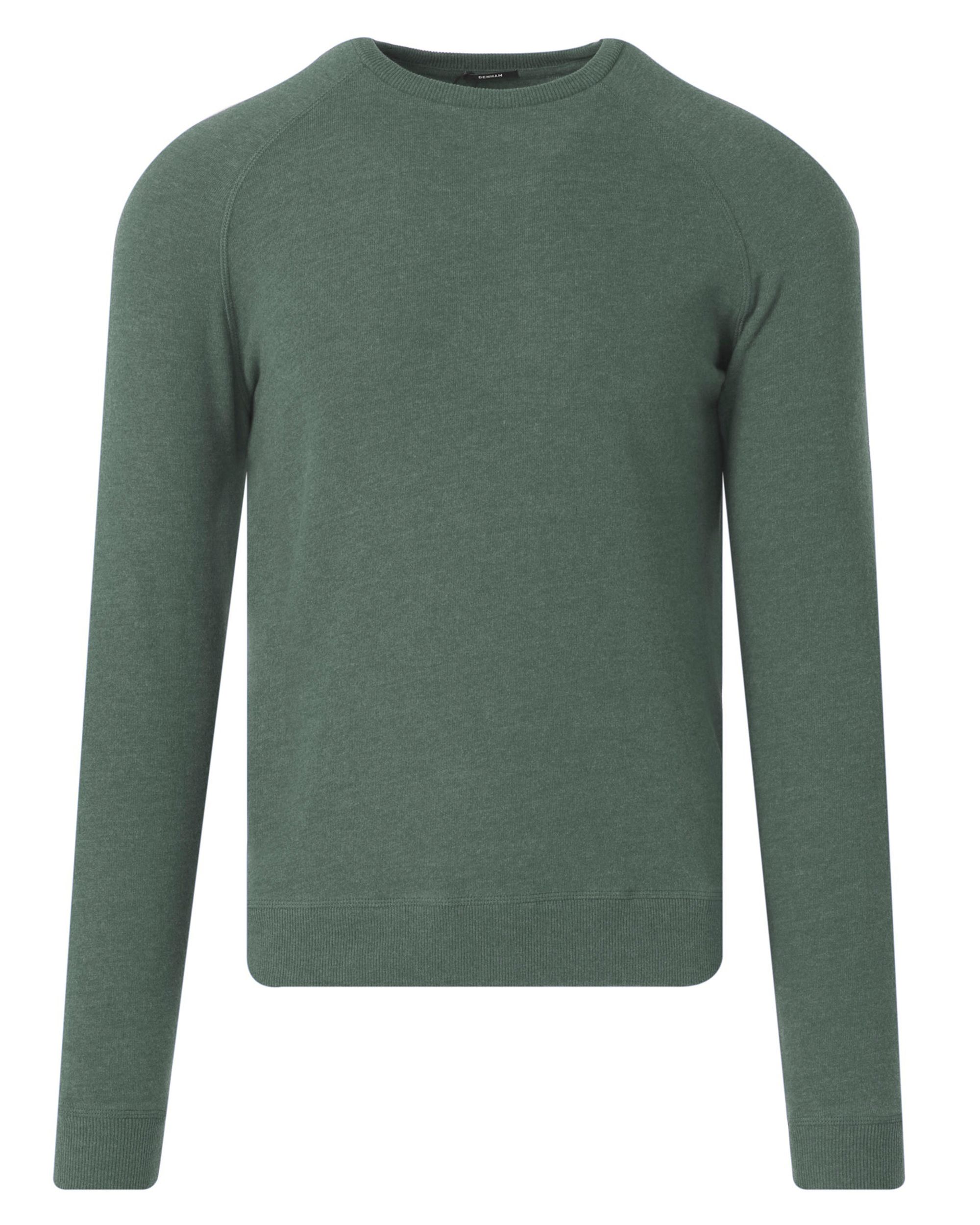 DENHAM JV Raglan Trui ronde hals  Groen 094460-001-L