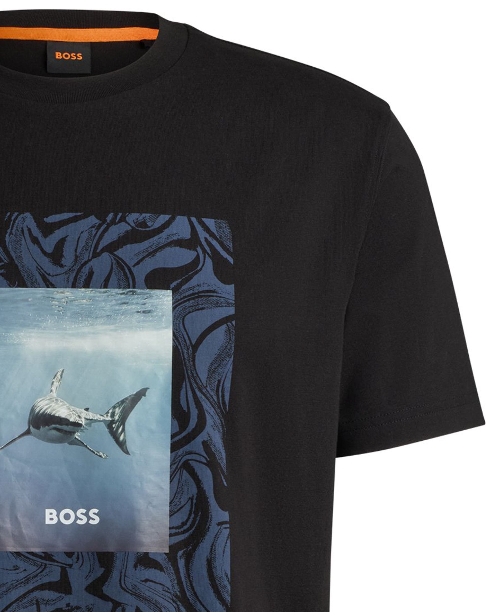 Boss Casual Te_Tucan T-shirt KM Zwart 094595-001-L