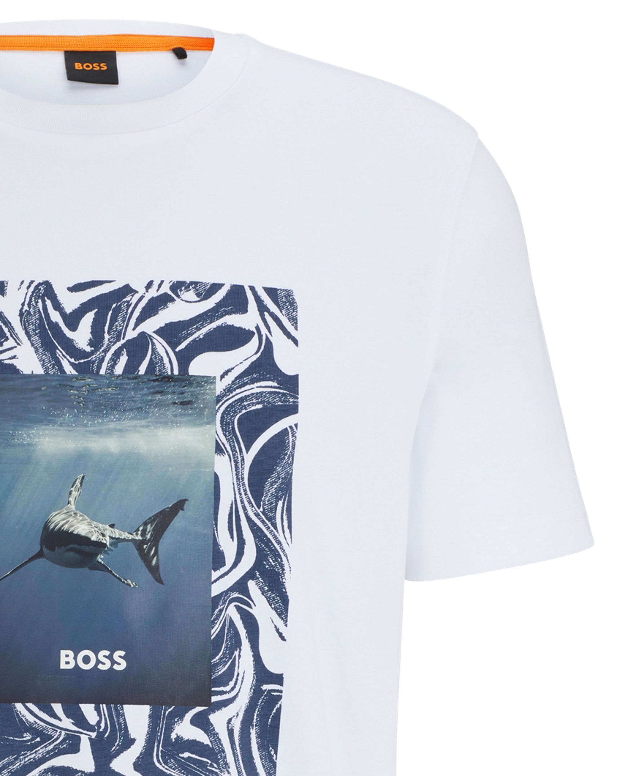 Boss Casual Te_Tucan T-shirt KM Wit 094596-001-L
