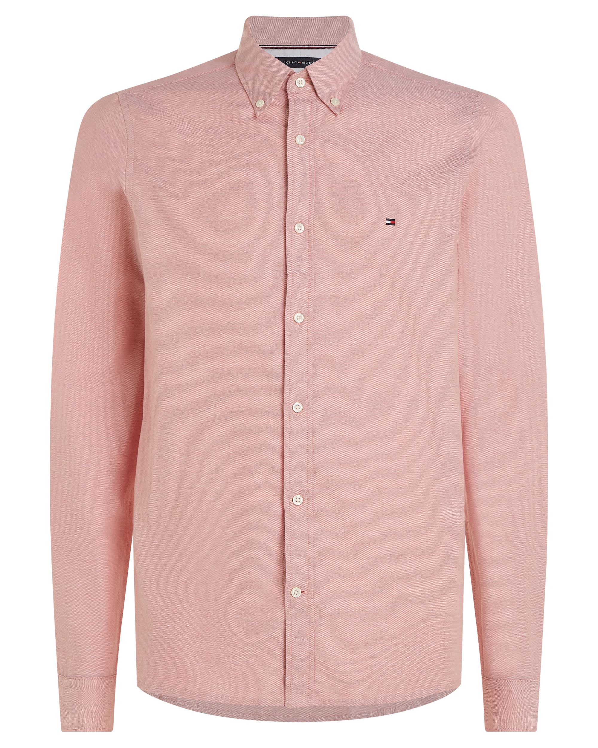 Tommy Hilfiger Menswear Casual Overhemd LM Roze 094626-001-L