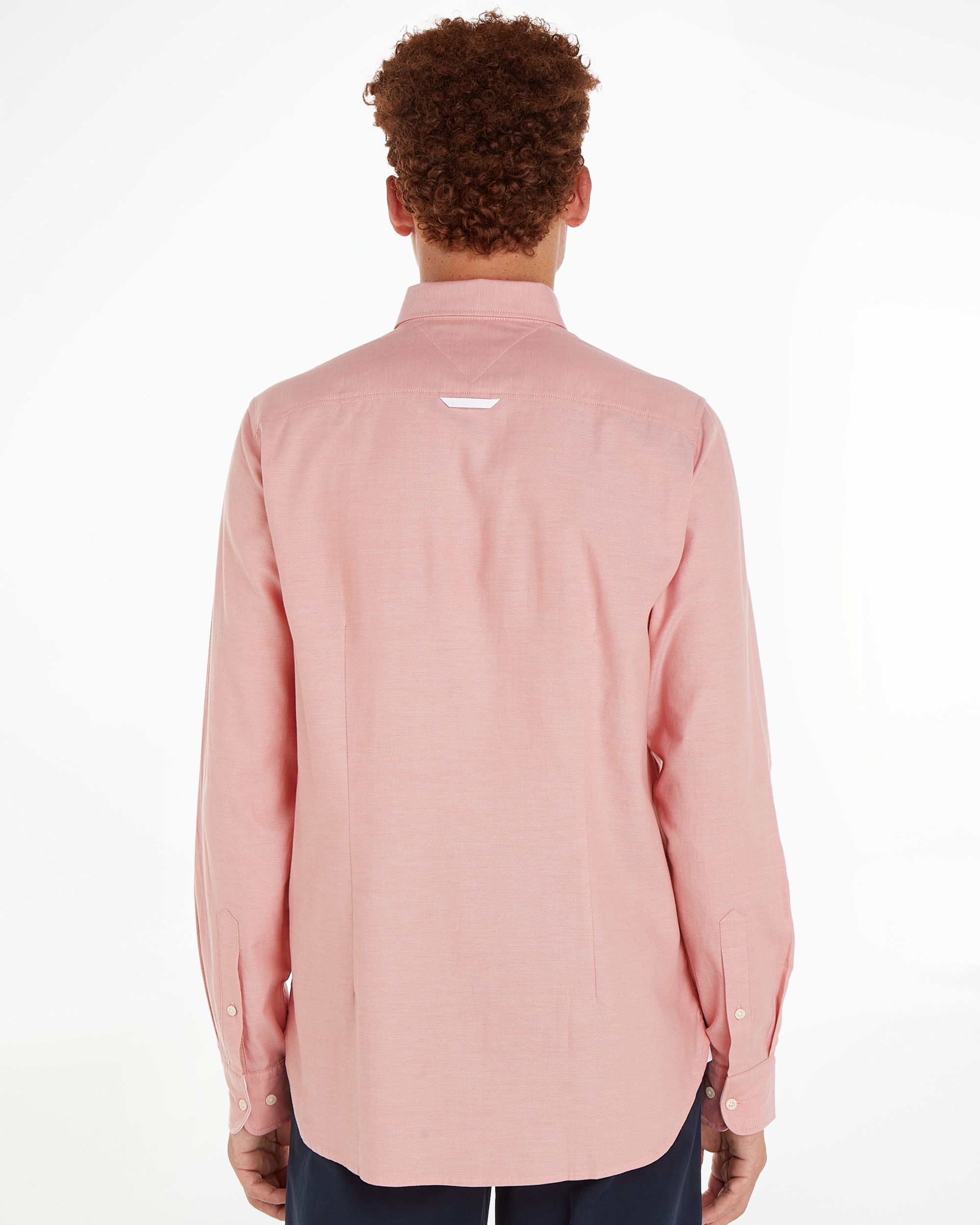 Tommy Hilfiger Menswear Casual Overhemd LM Roze 094626-001-L