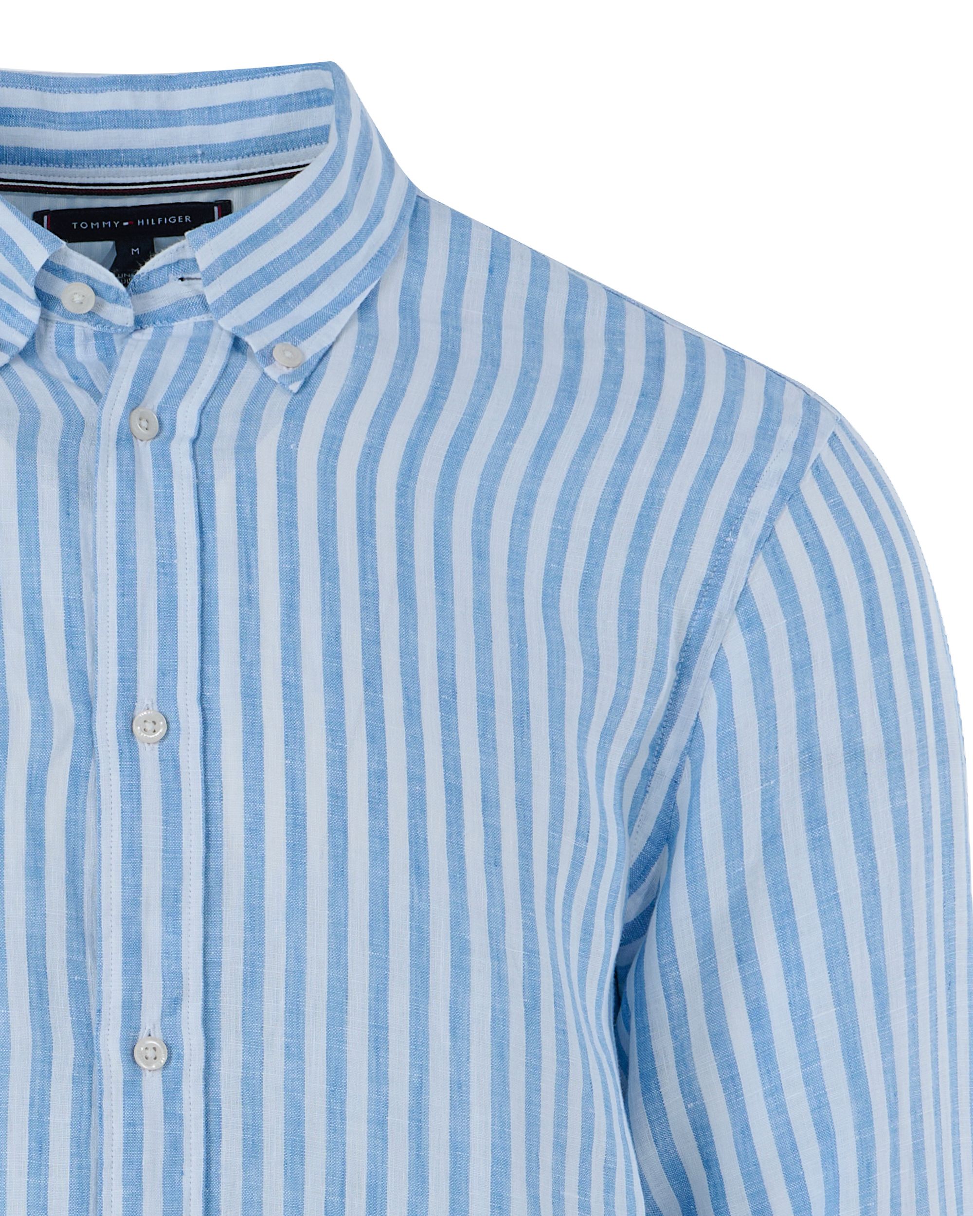 Tommy Hilfiger Menswear Casual Overhemd LM Blauw 094629-001-L